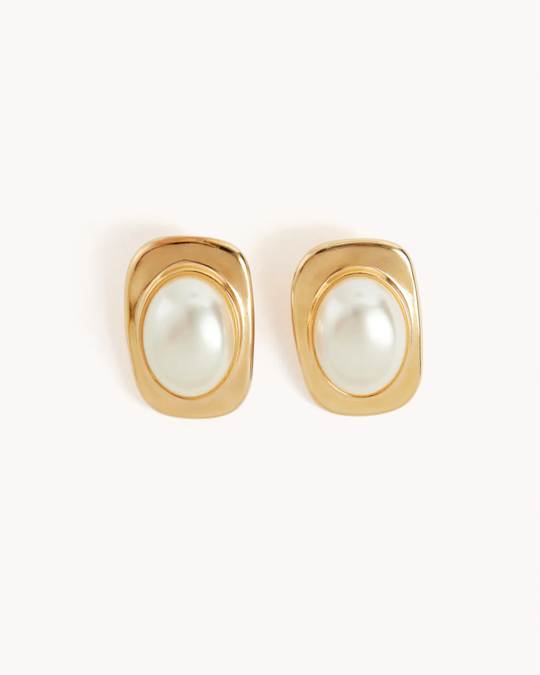 SADIE EARRINGS - GOLD-PEARL