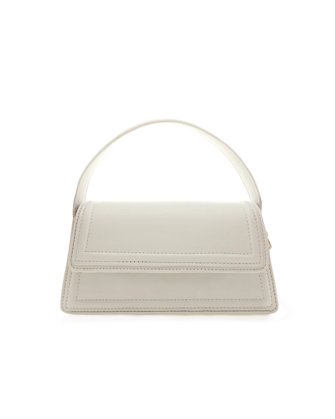 MARBLE HANDLE BAG - BONE