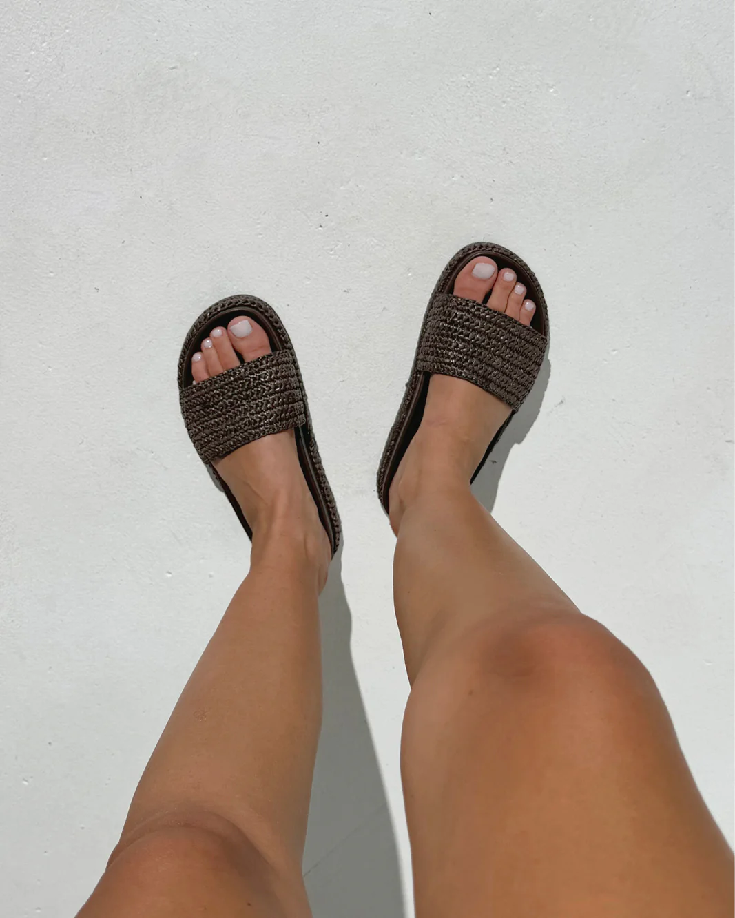 QUARTILLA - CHOCOLATE RAFFIA