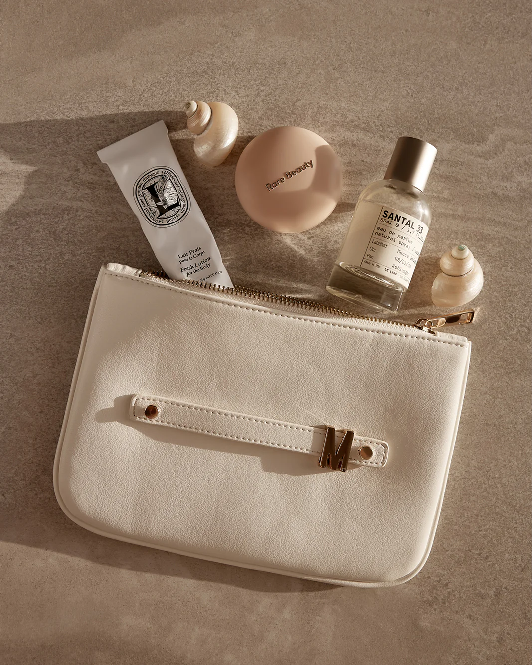 CUSTOMISABLE POUCH - BONE