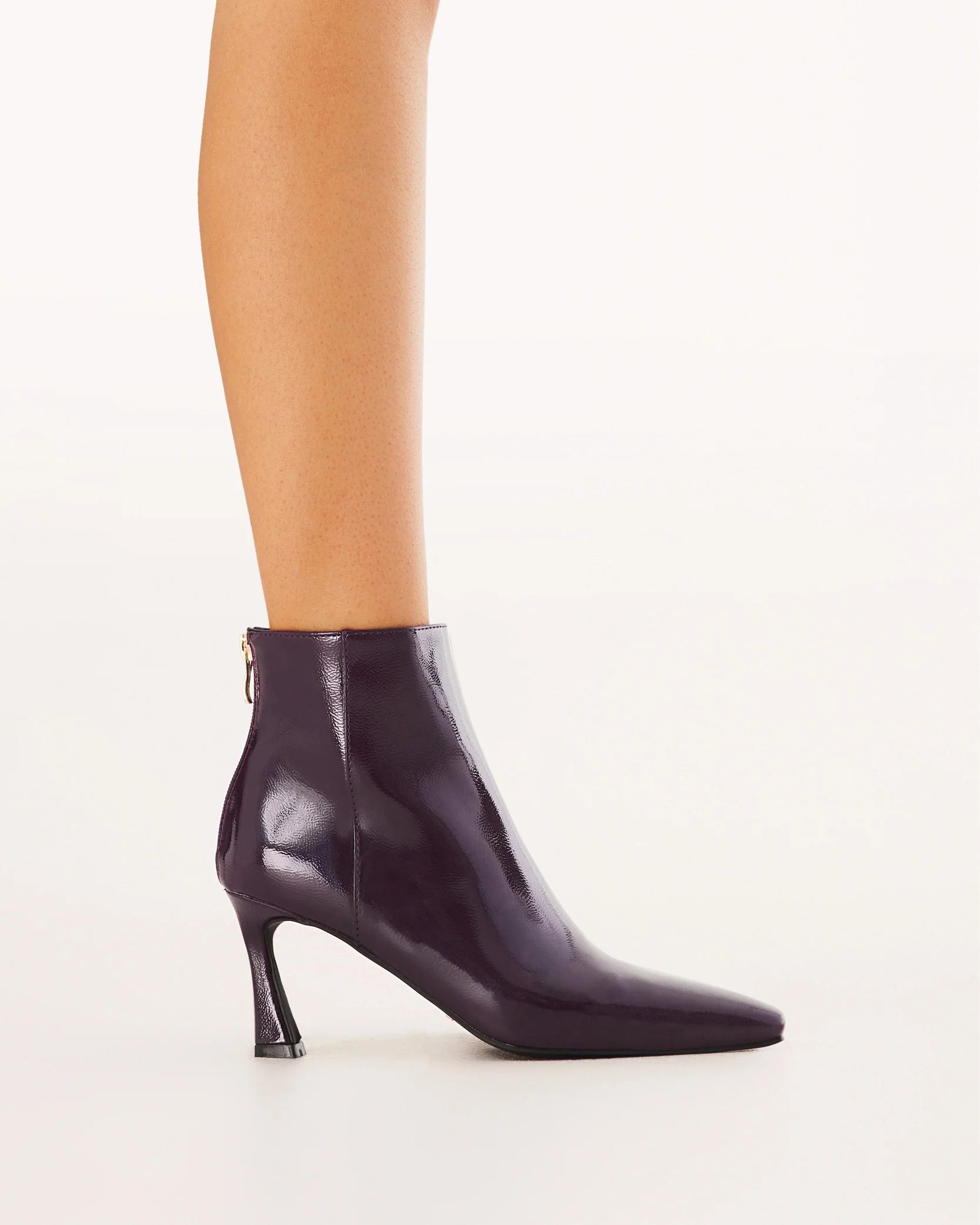 SCOTTY - MULBERRY CRINKLE PATENT