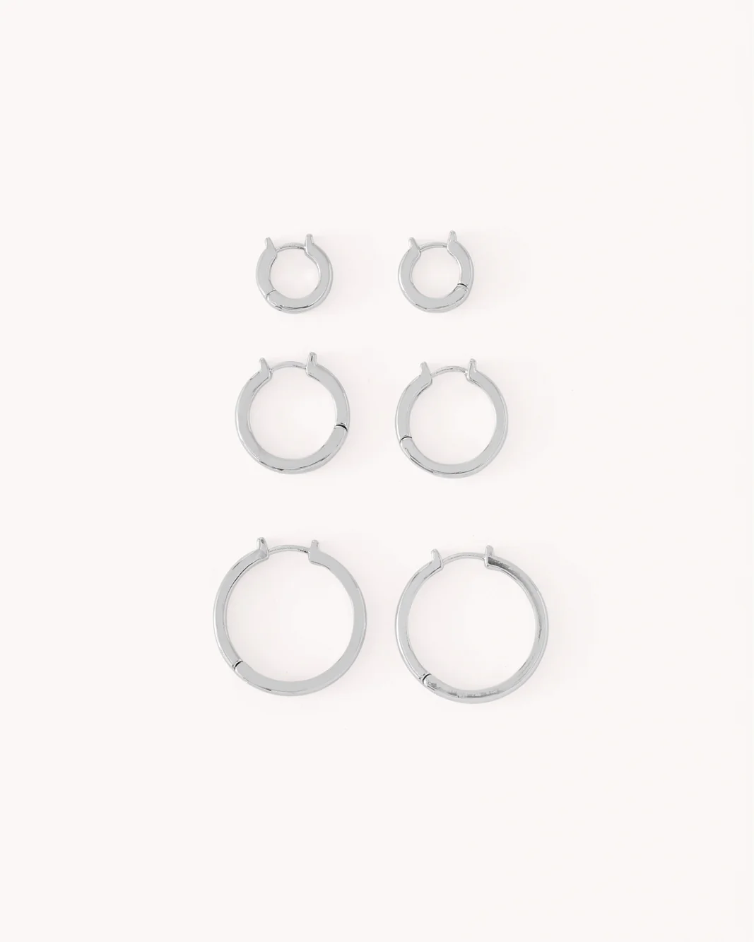 ADELINE EARRING 3 PACK - STERLING SILVER