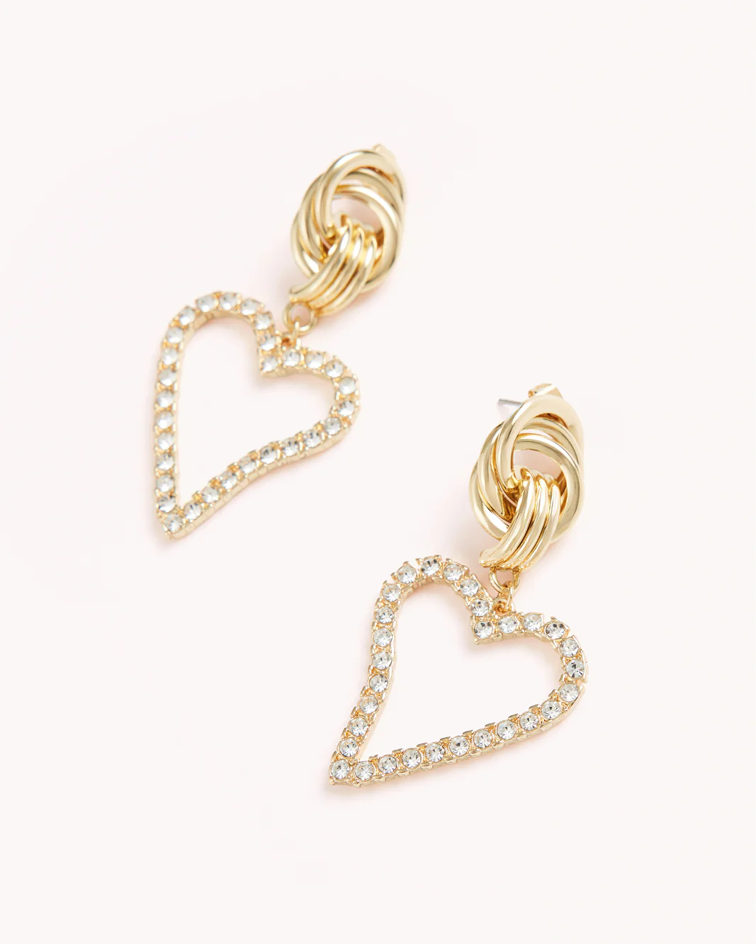 KEELY EARRINGS - GOLD-DIAMANTE