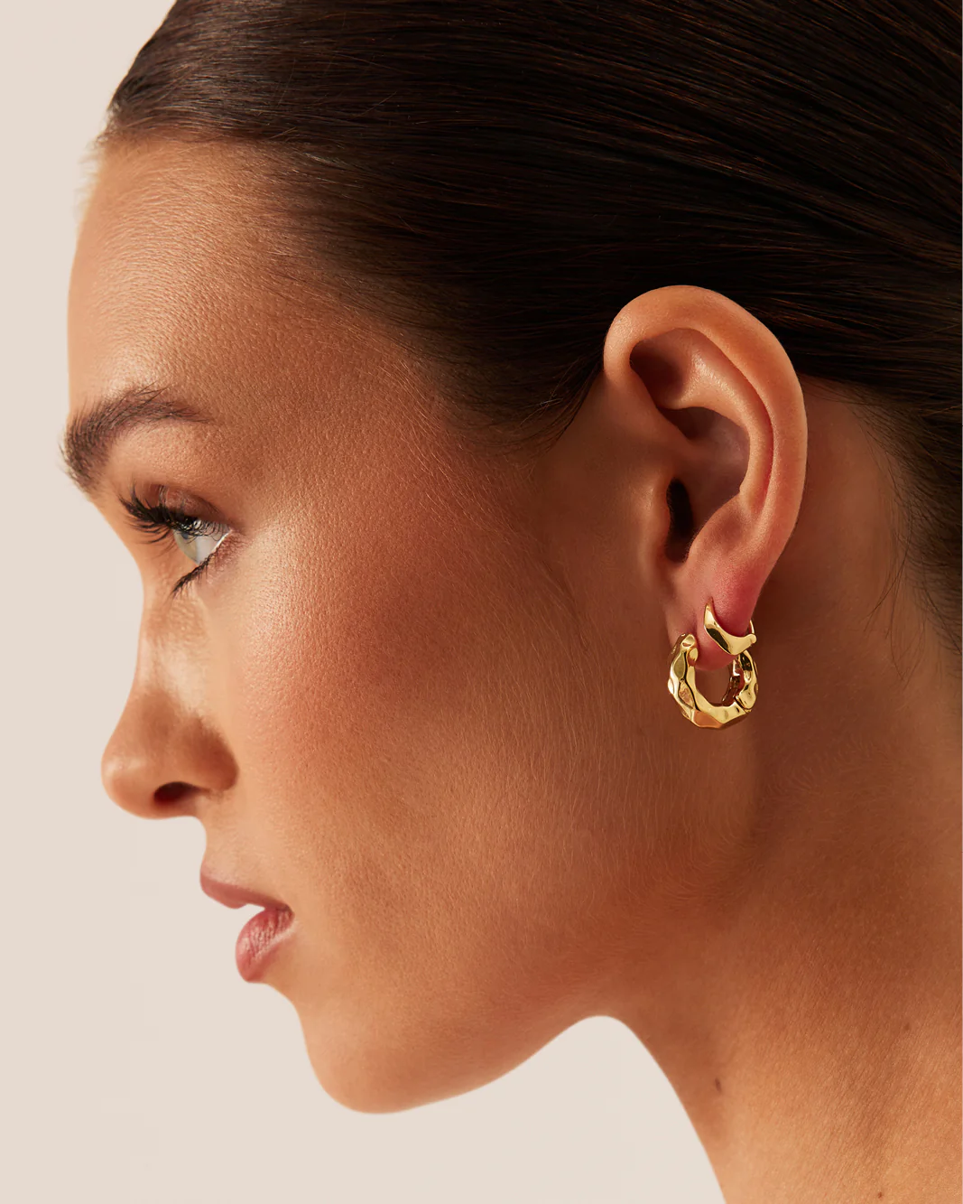 AMOURA EARRING 3 PACK - GOLD PLATED 18K