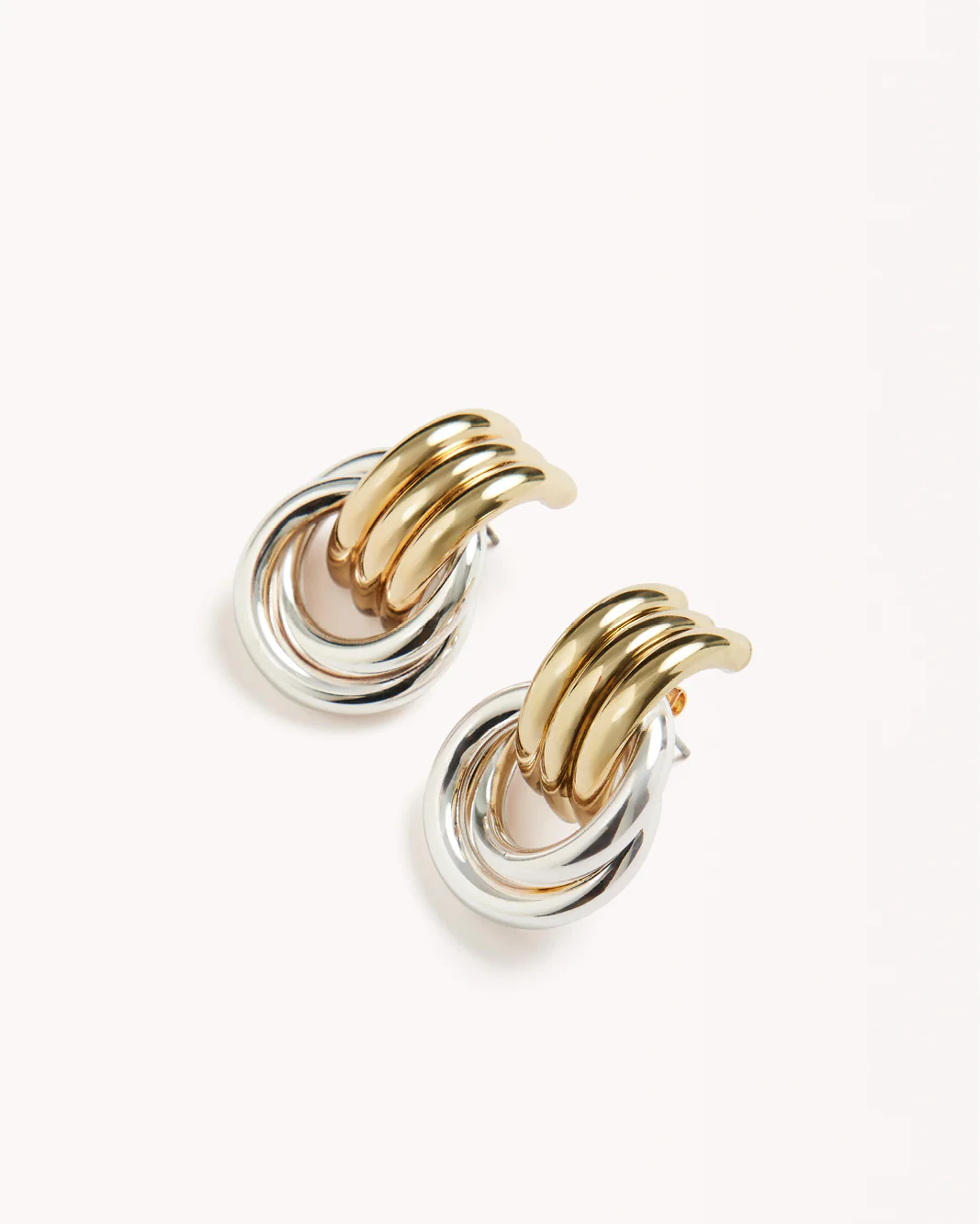 ANTHE EARRING - GOLD-SILVER
