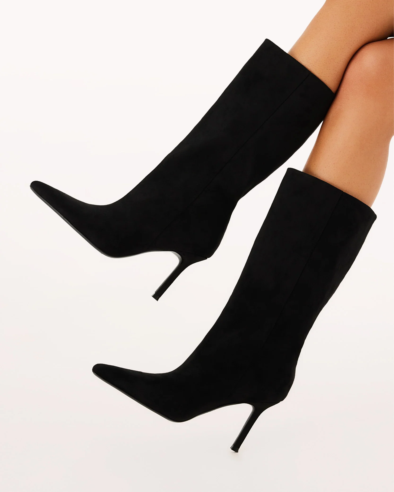 NOUR - BLACK SUEDE