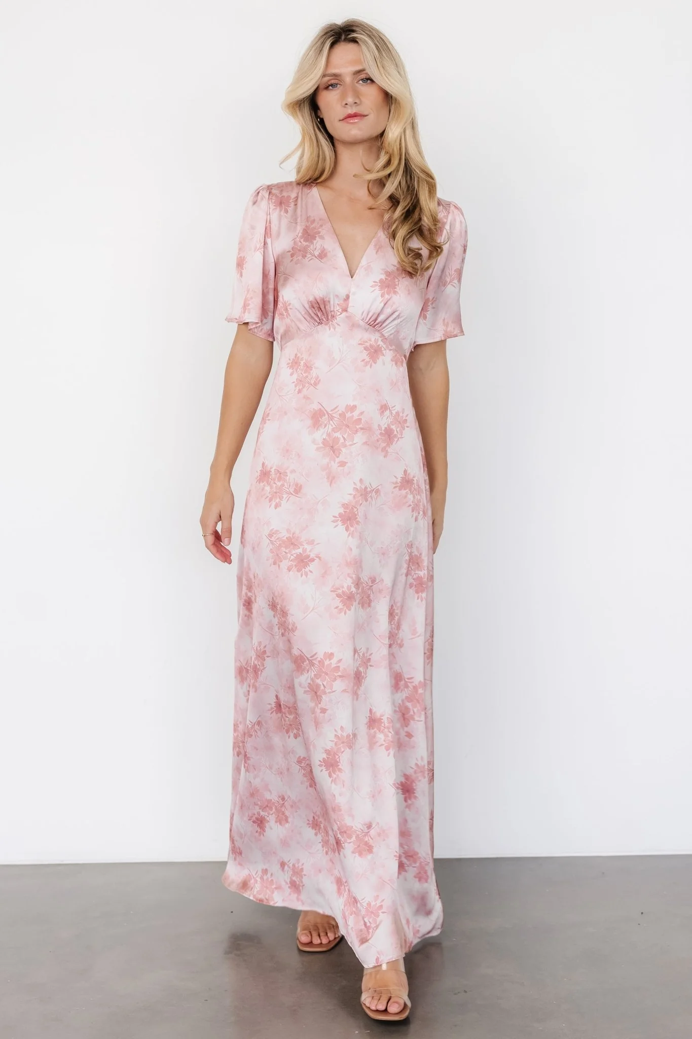 Carmen Maxi Dress | Blush Floral