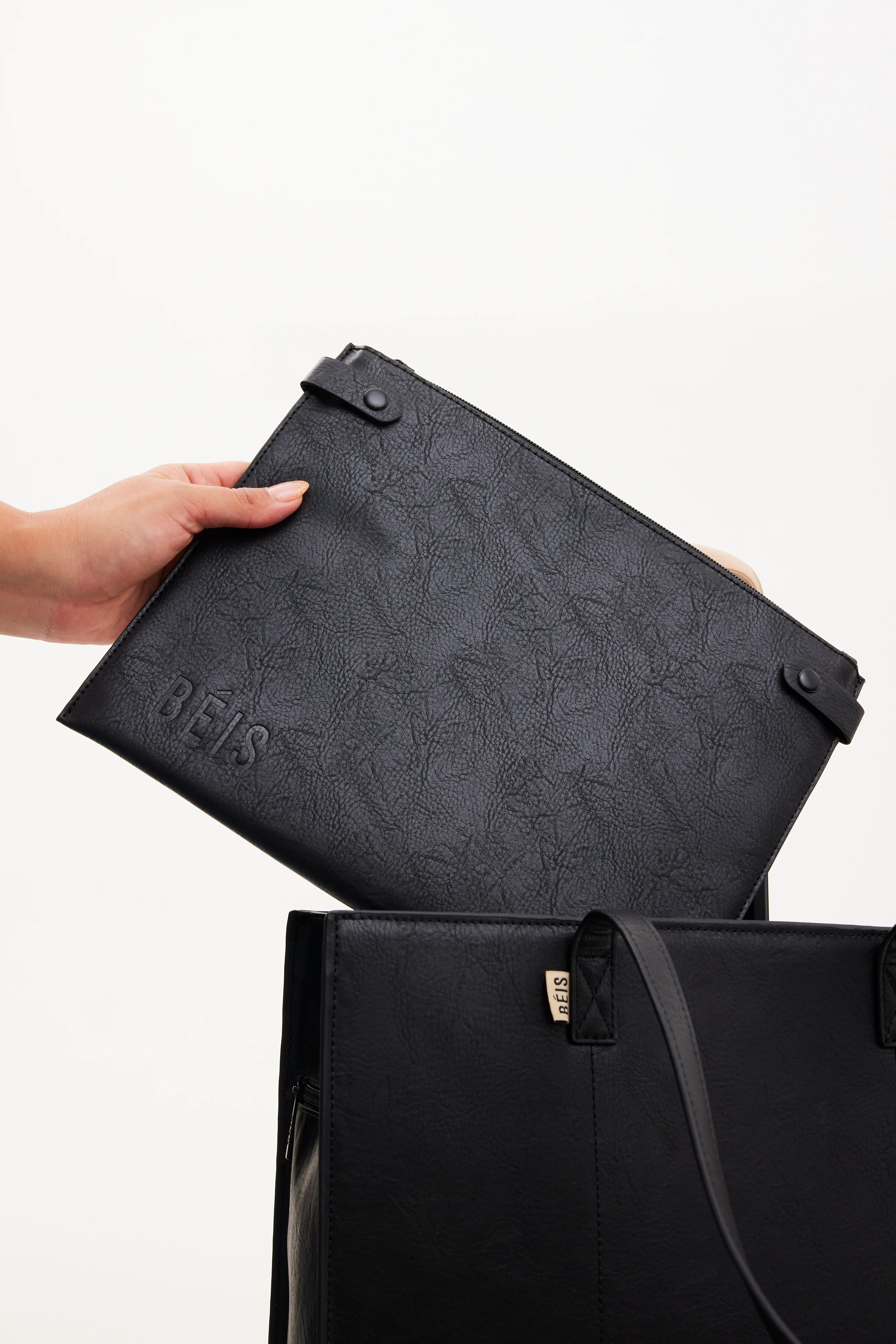 BEIS 'The Work Tote in Black