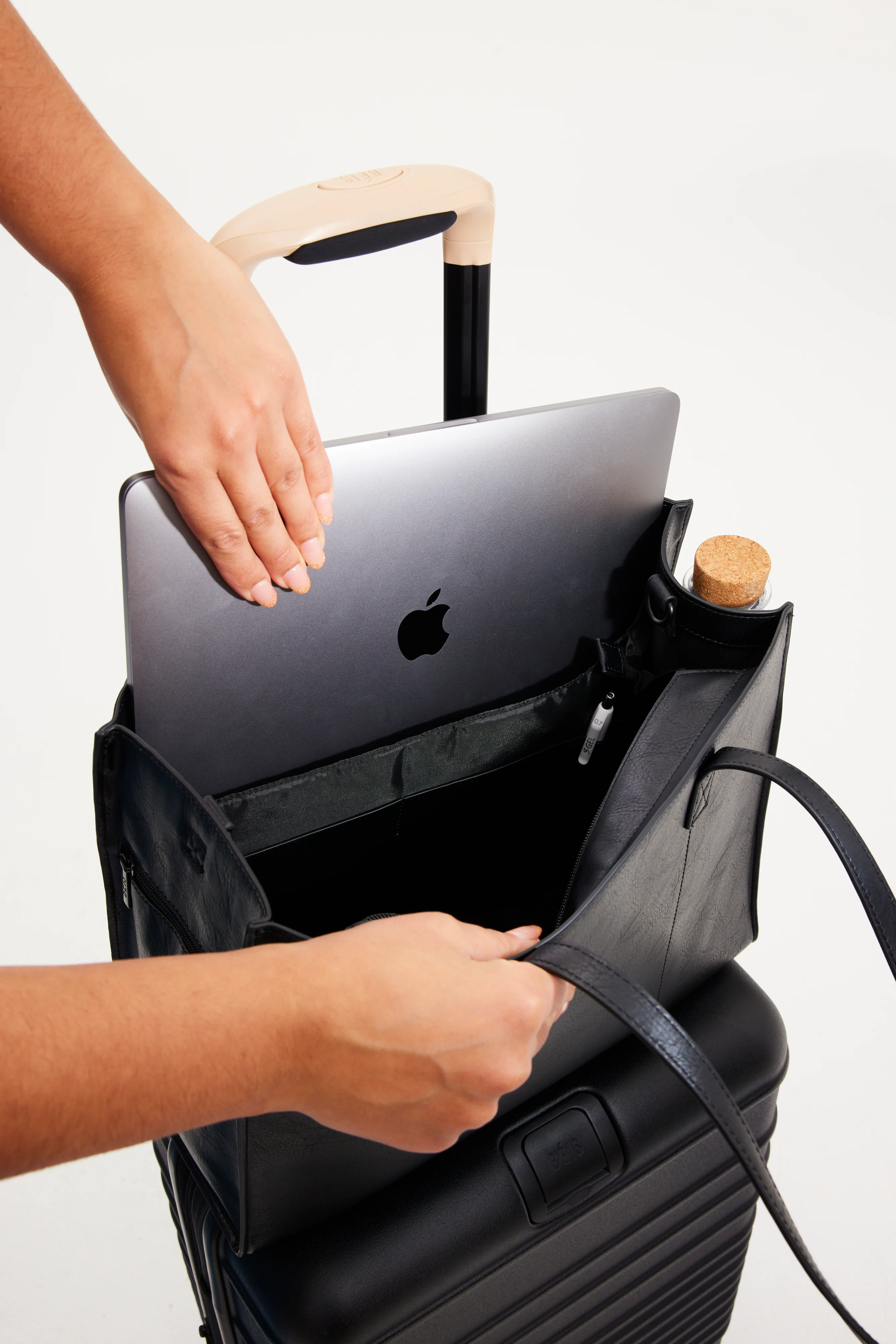 BEIS 'The Work Tote in Black
