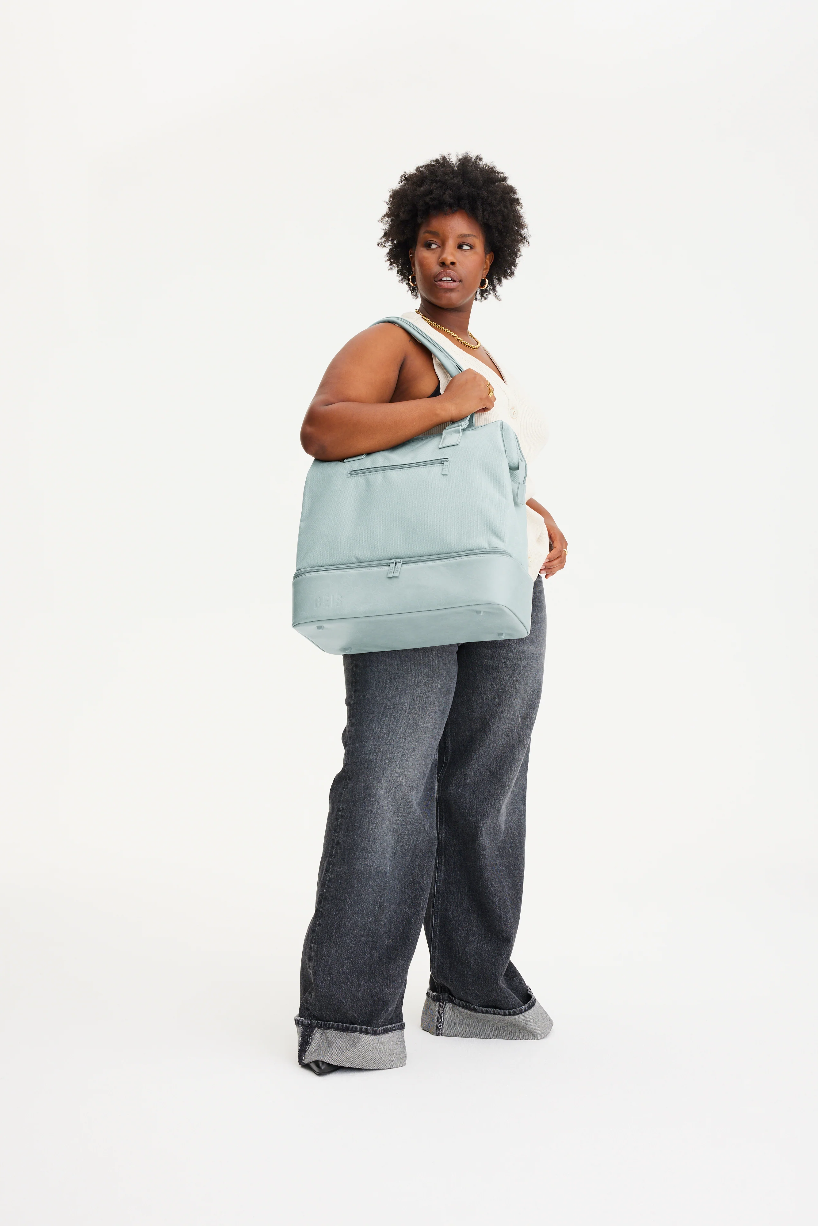 BEIS 'The Mini Weekender in Slate