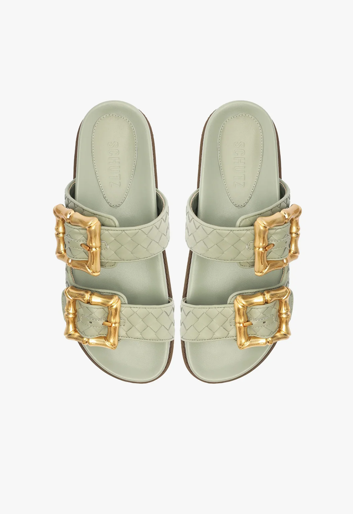 Enola Sporty Woven Leather Sandal