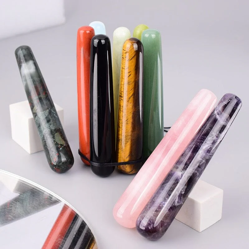 Natural Crystal Yoni Wand Massage Tool