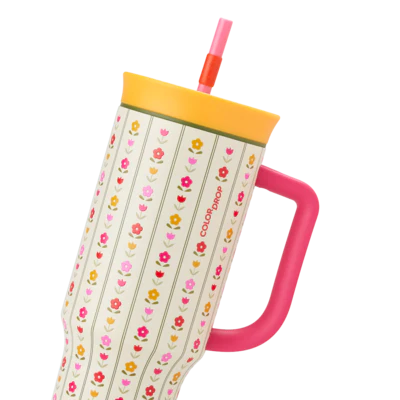 Owala 40oz Tumbler  Flower Crown