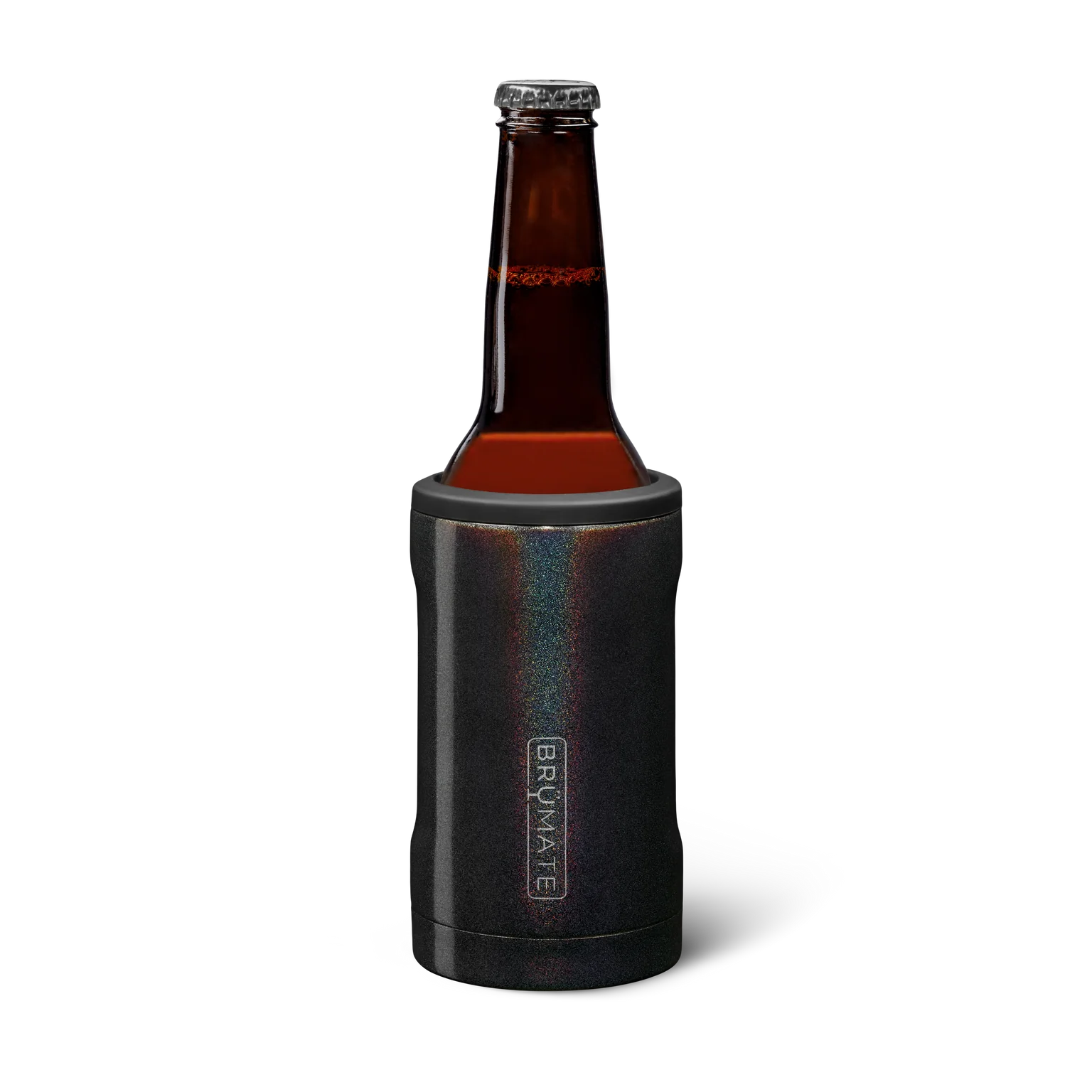 Brumate Hopsulator Bott'l Glitter Rainbow | 12oz Bottles