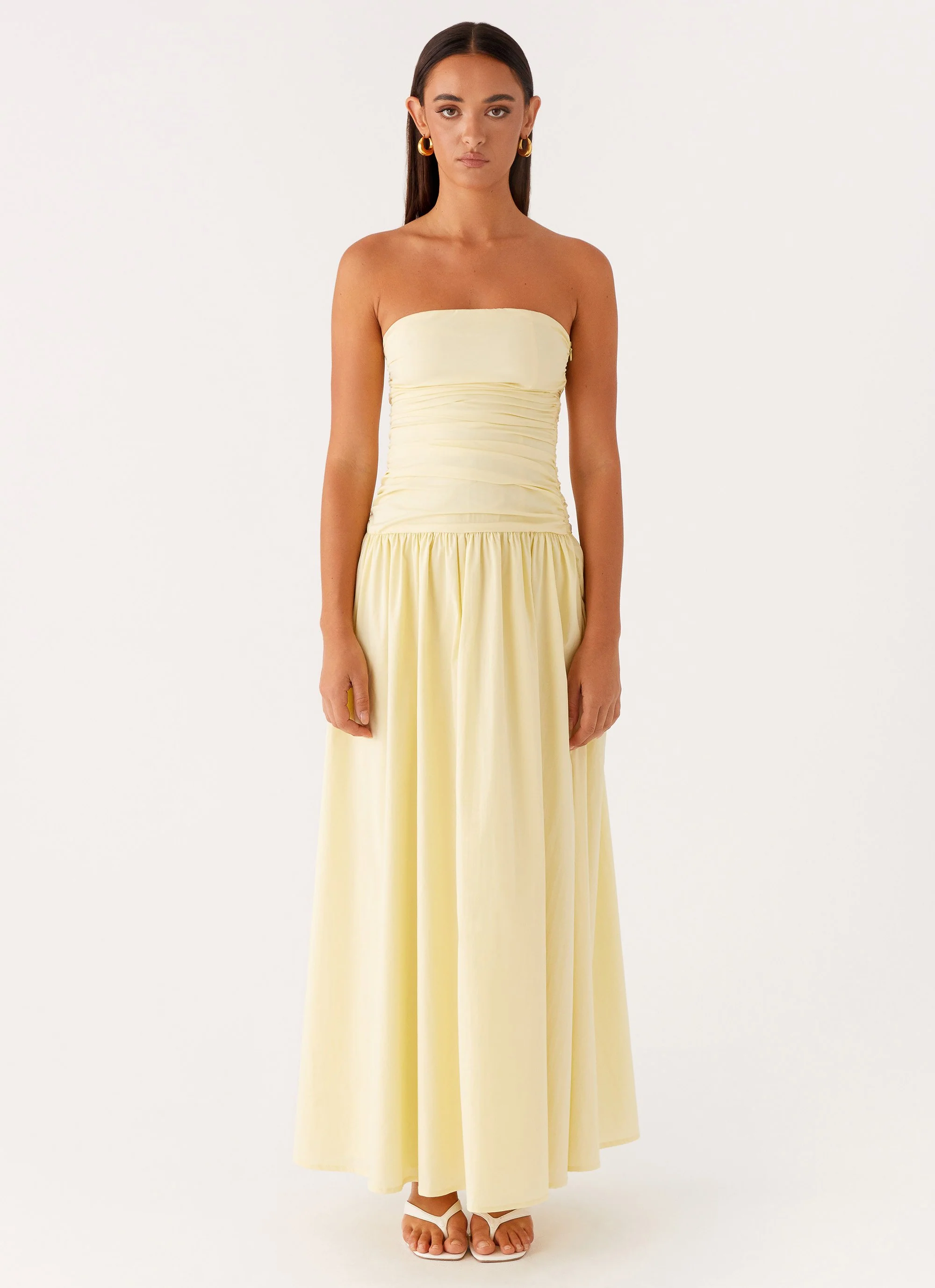 Carmel Maxi Dress - Yellow