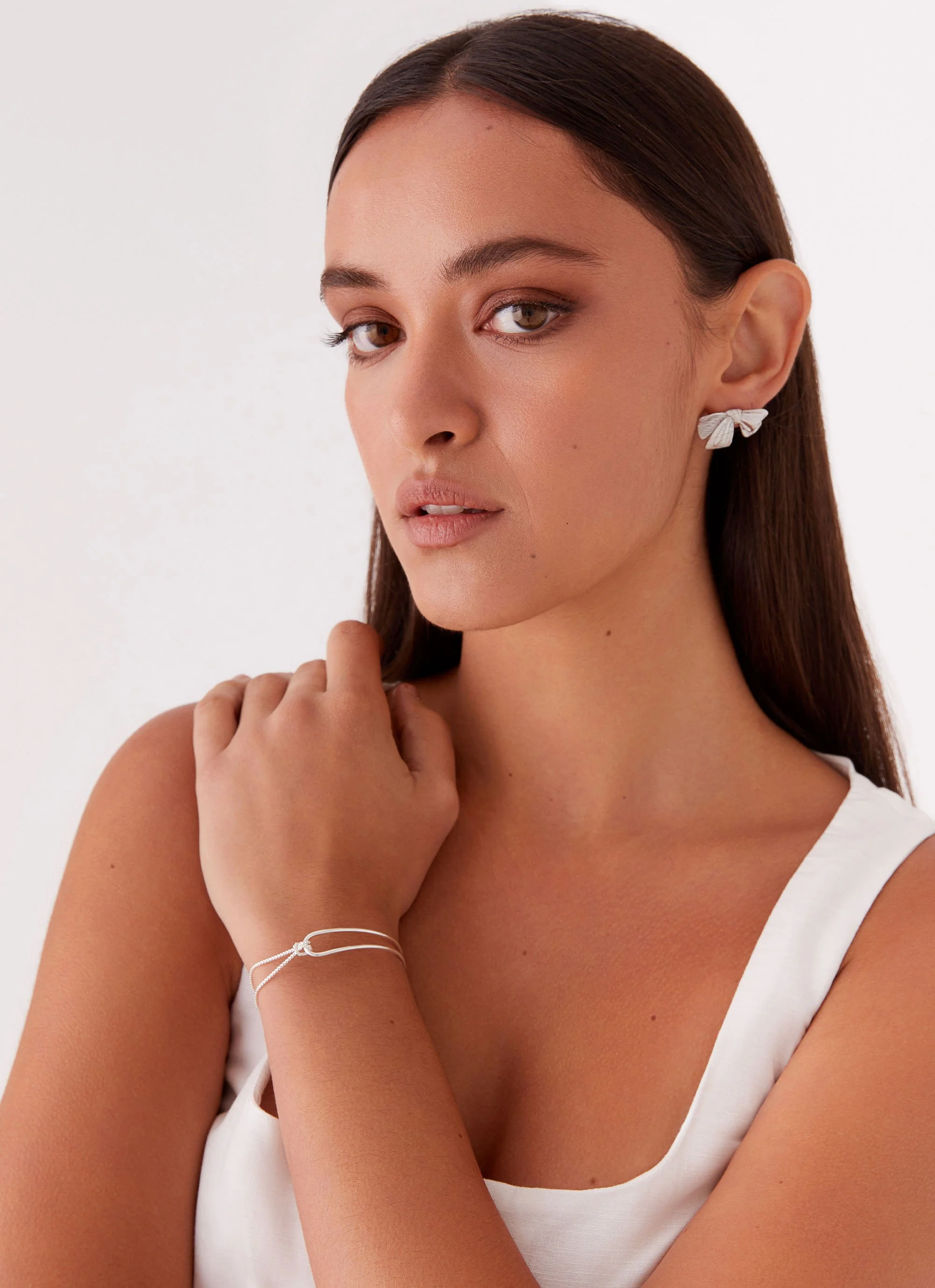 Love Knot Bracelet - Silver