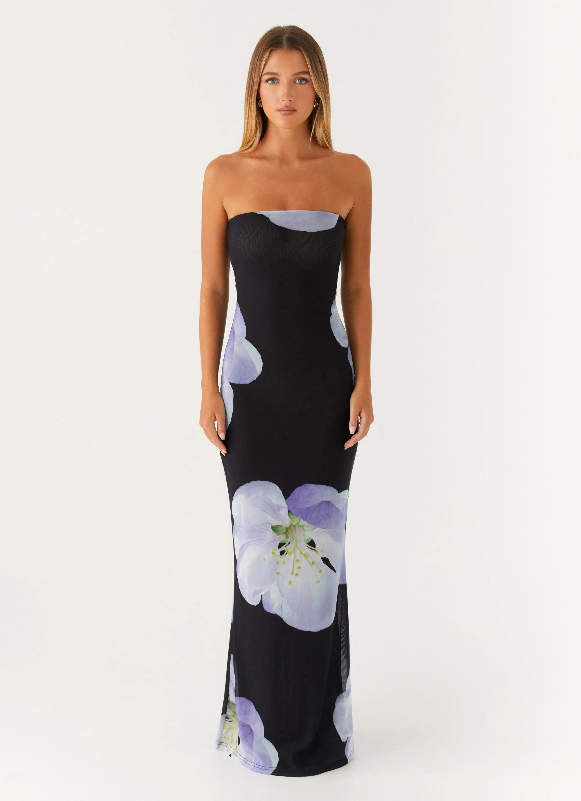 Jorja Maxi Dress - Flower Print