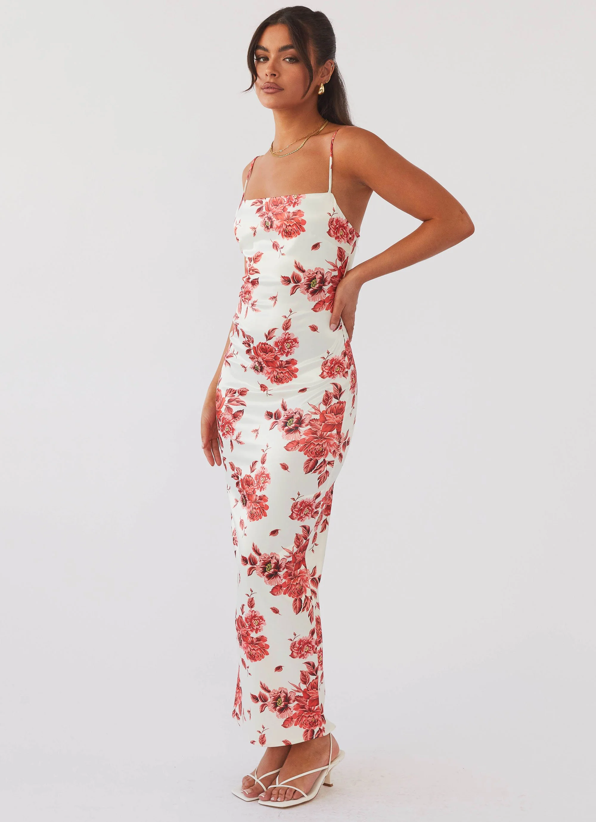 Catalina Muse Maxi Dress - Rosa Floria