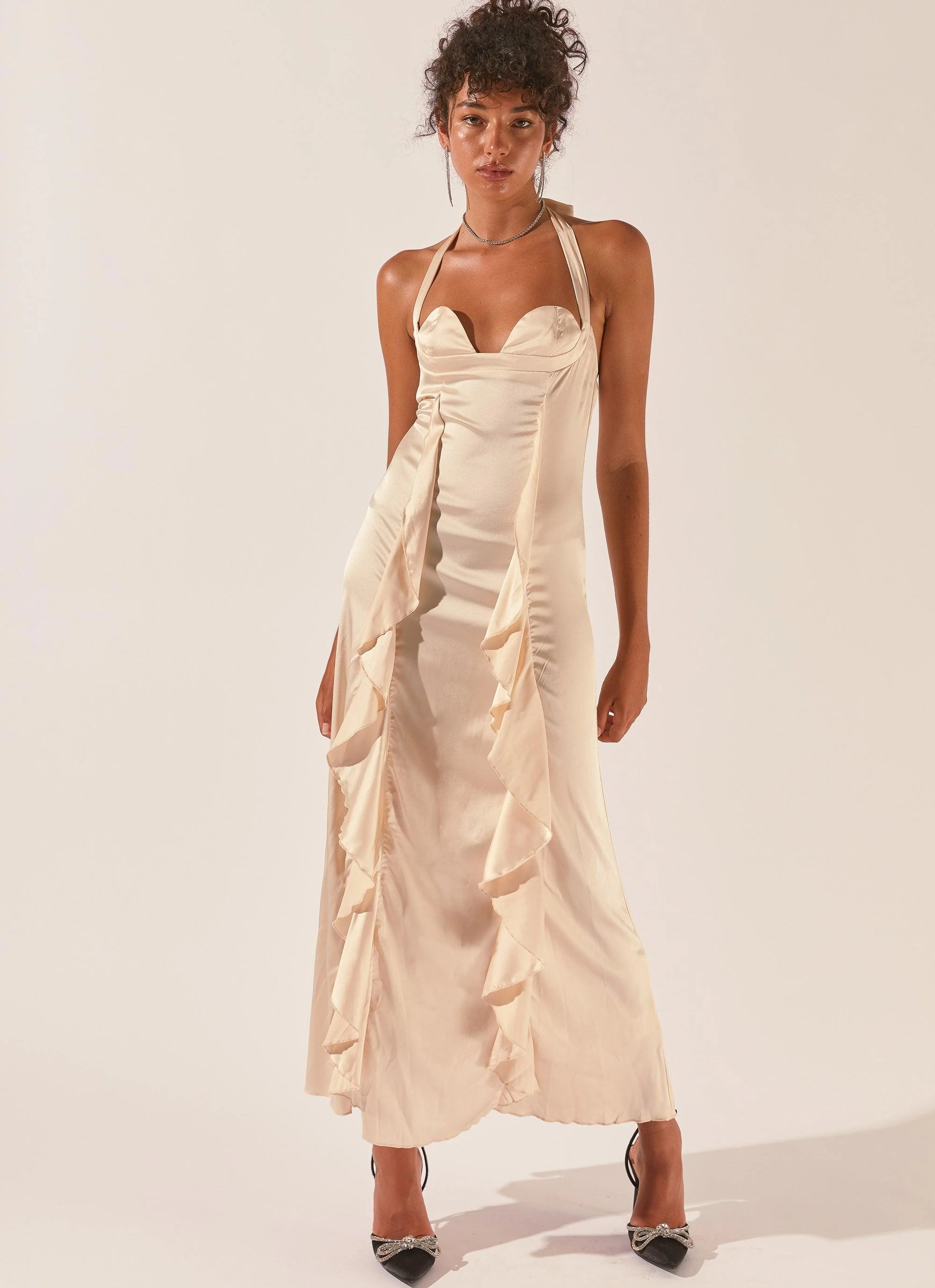 Sweet Paradise Maxi Dress - Ivory