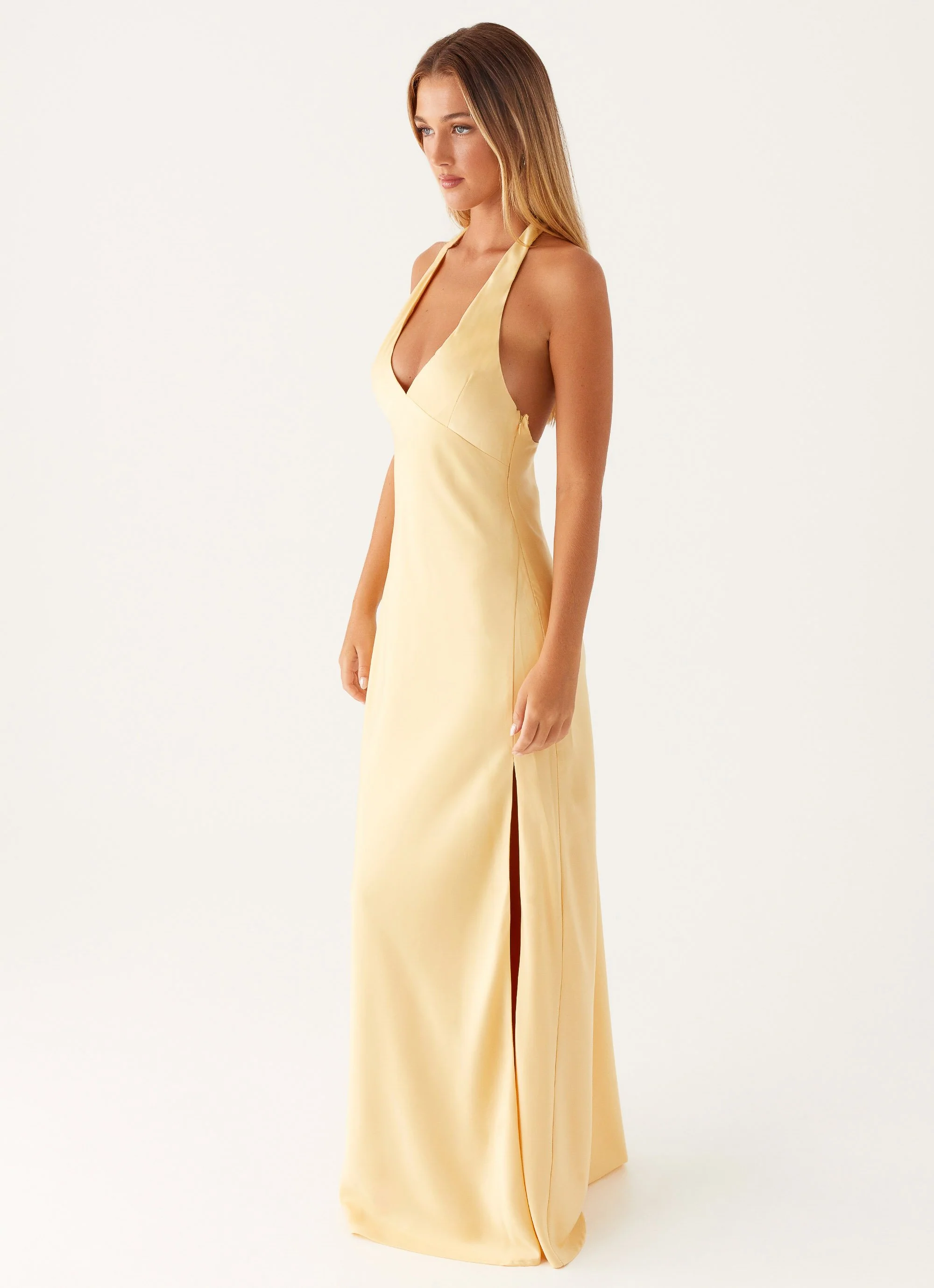 Angie Maxi Dress - Yellow