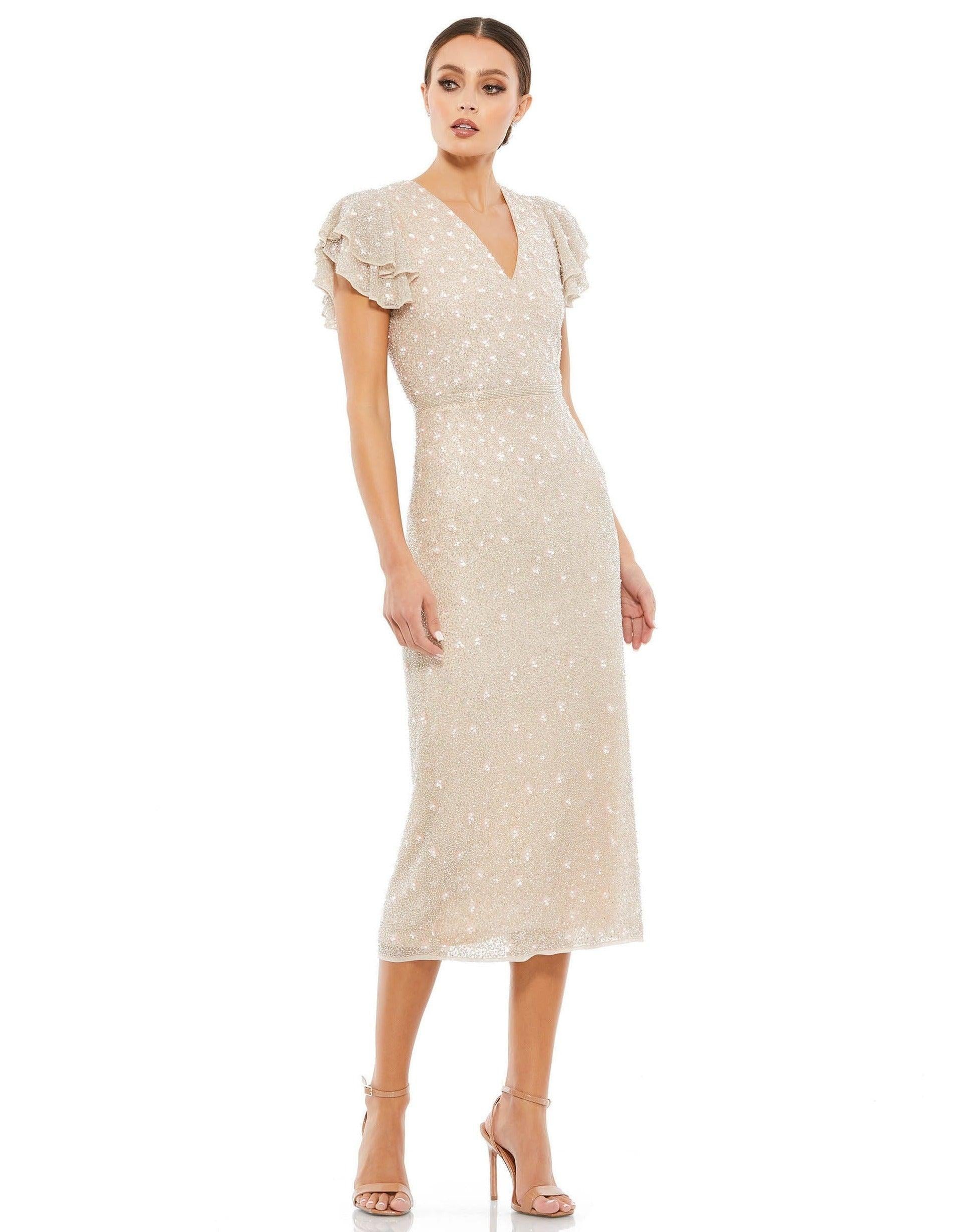 Mac Duggal Short Mother of the Bride Dress Sale