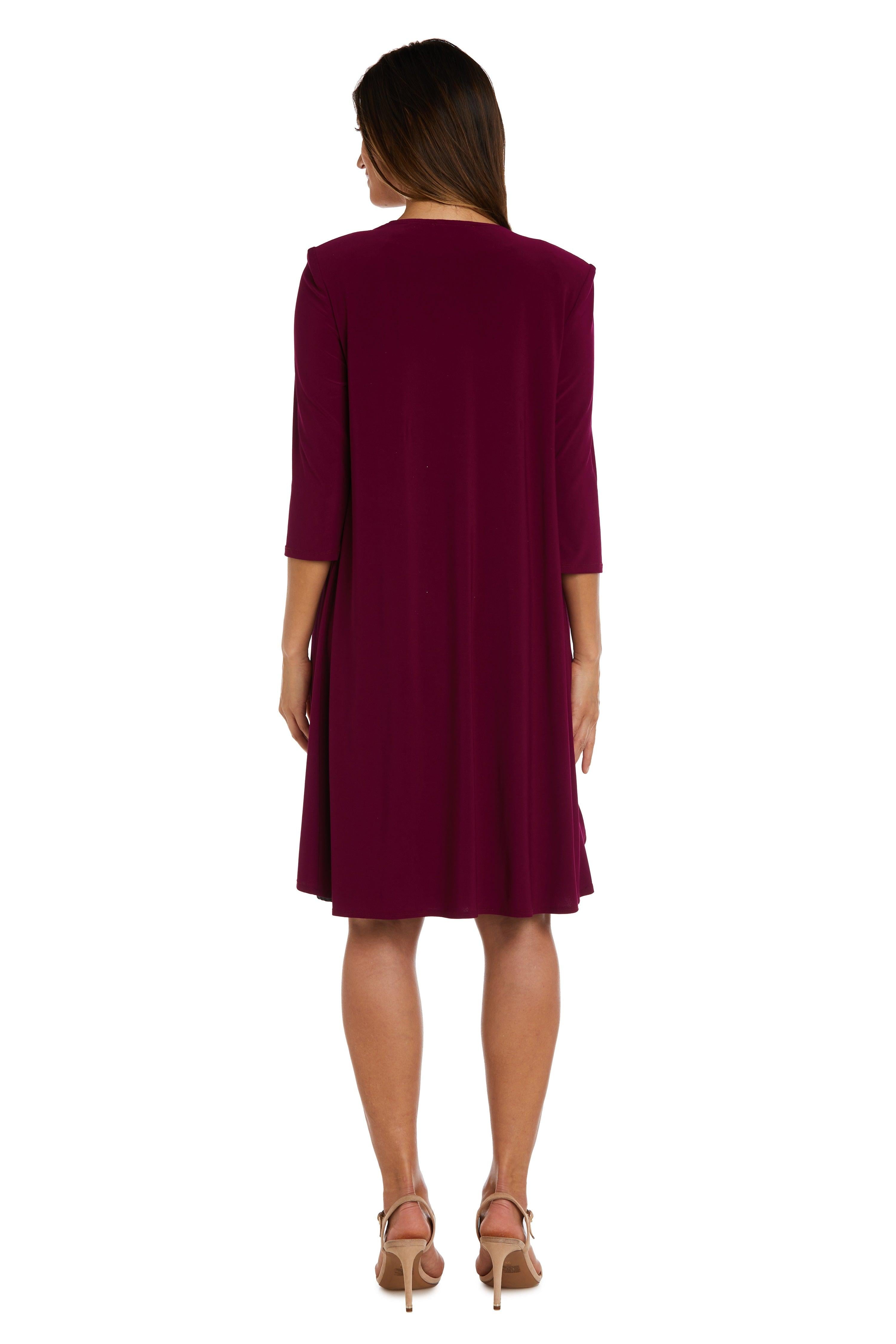 R&M Richards 9667P Two Piece Short Petite Dress