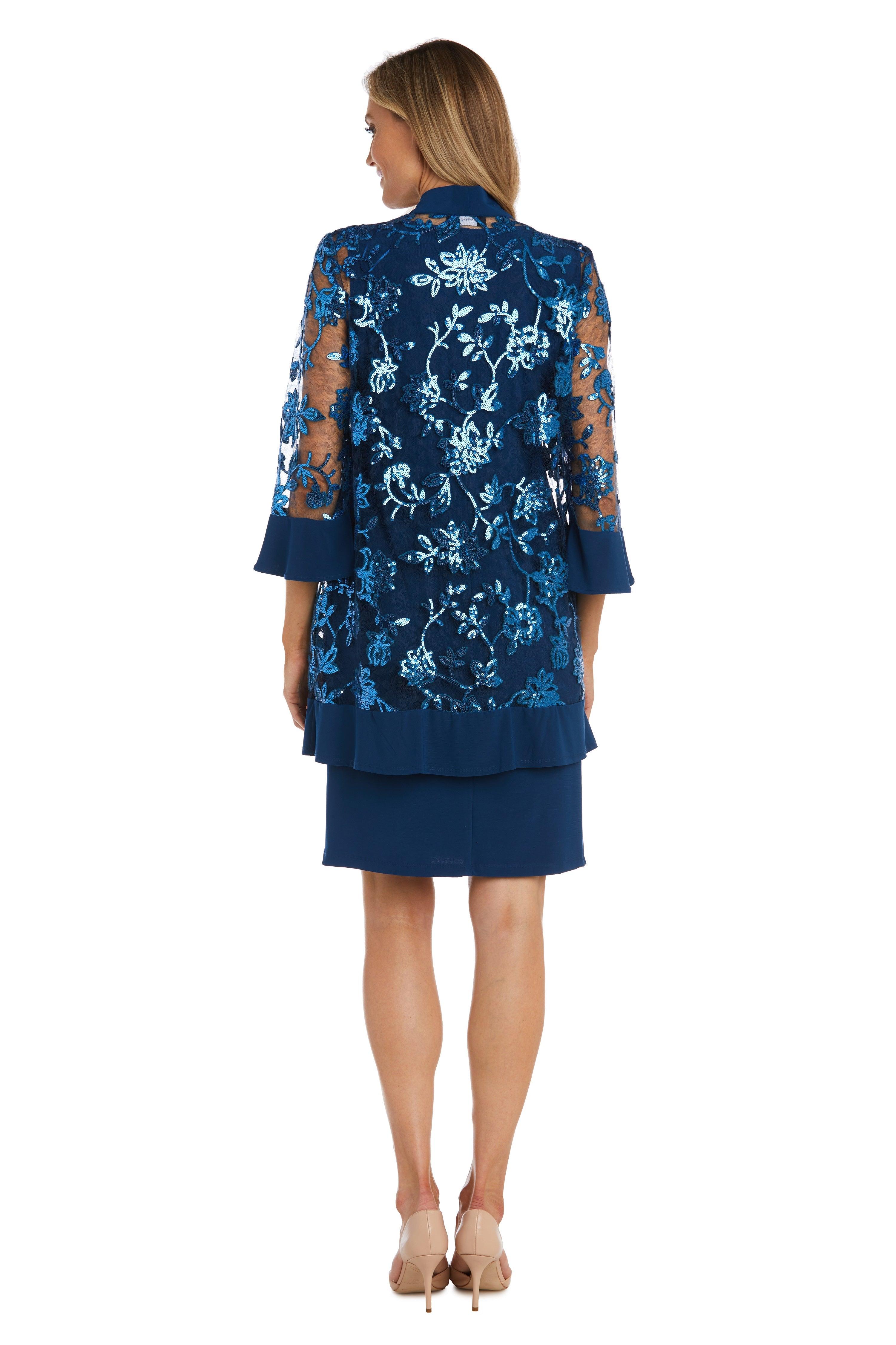 R&M Richards 2766 Short Two Piece Jacket Dress