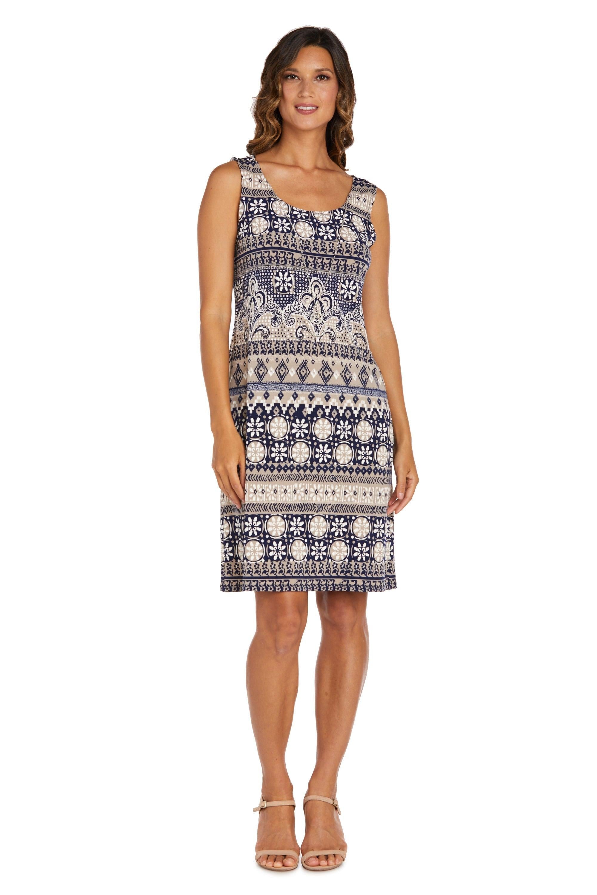 R&M Richards 9037 Short Mother Of The Bride Dress