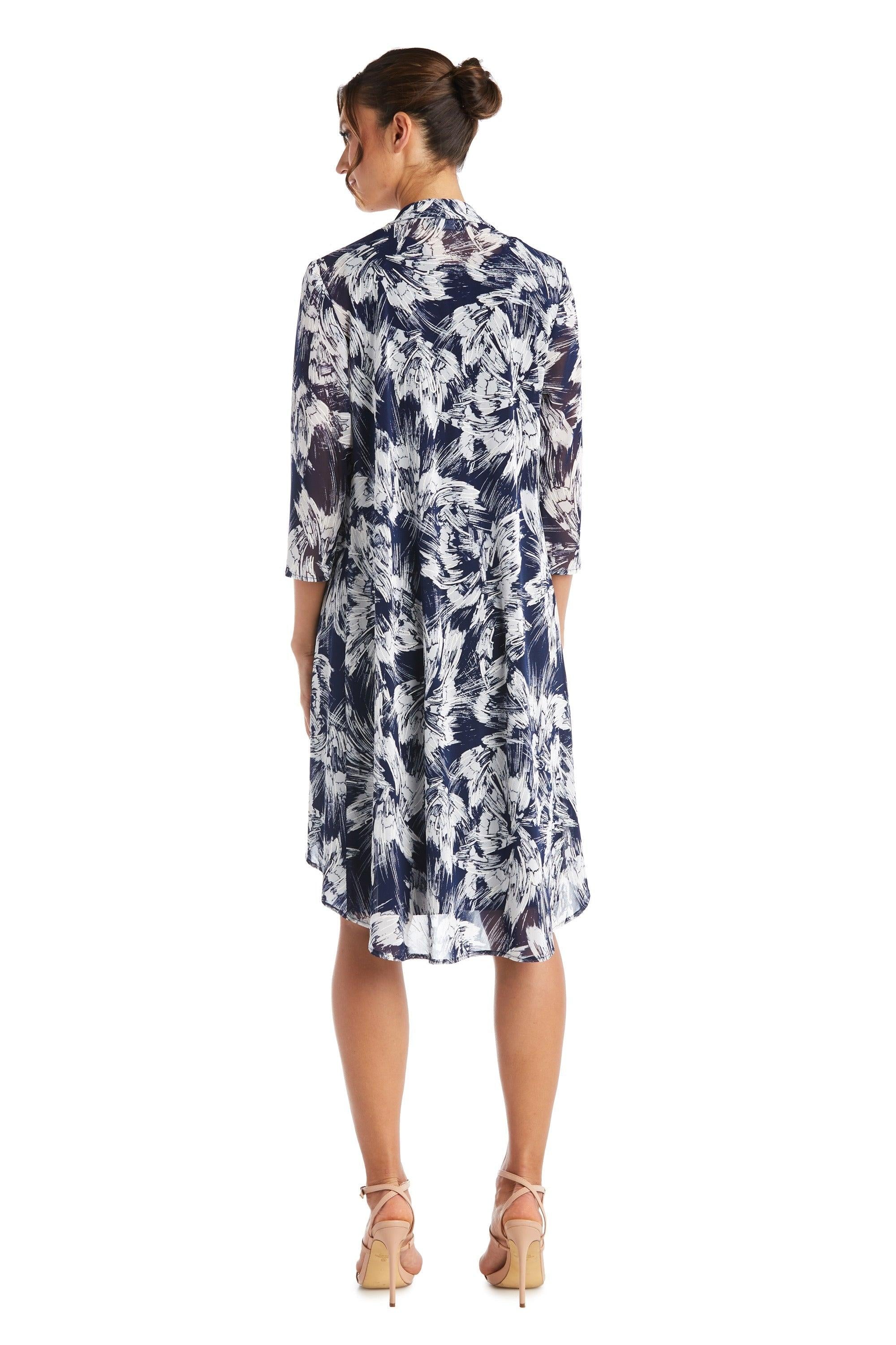 R&M Richards 7117 Short Mother Of The Bride Dress