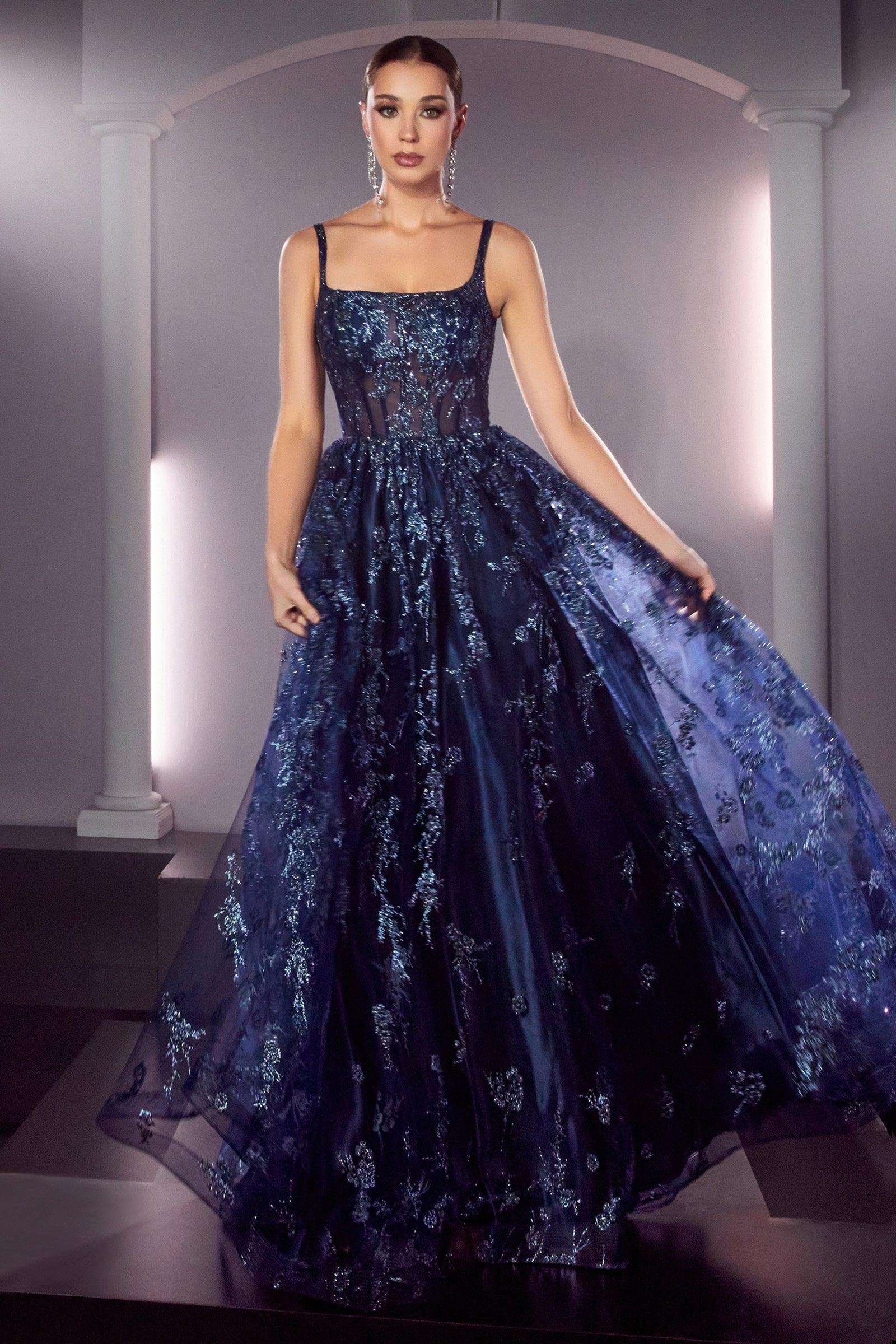 Cinderella Divine J840 Long A-Line Evening Gown Sale