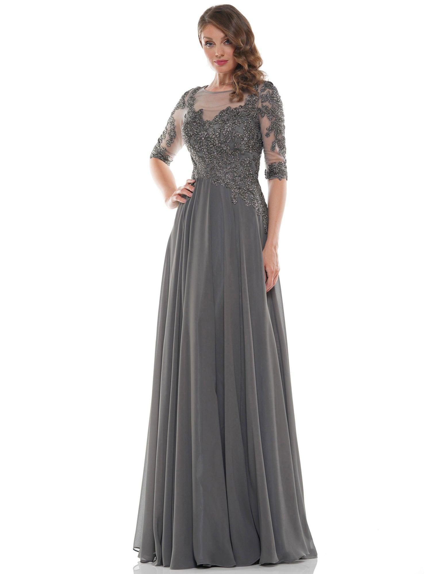 Marsoni Long Long Mother of Bride Chiffon Dress Sale