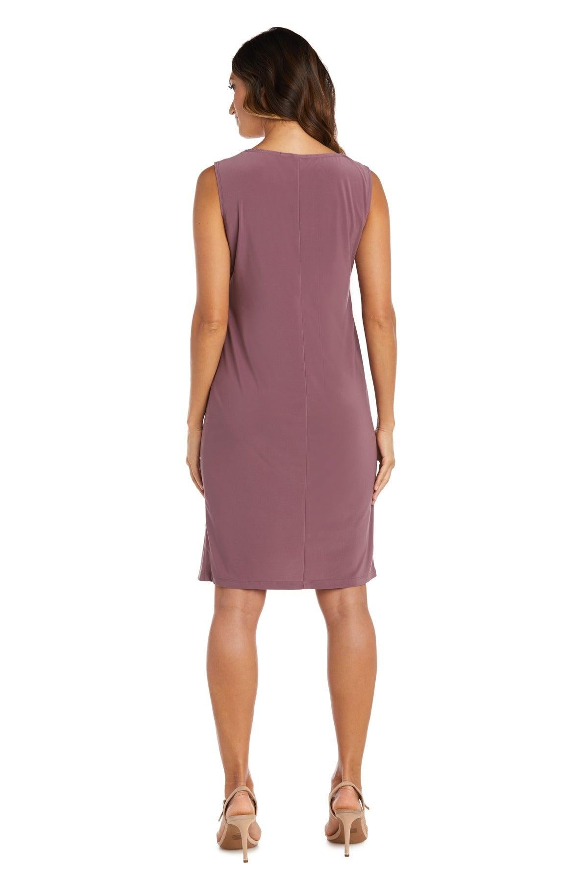 R&M Richards 1873 Short Piece Metallic Jacket Dress