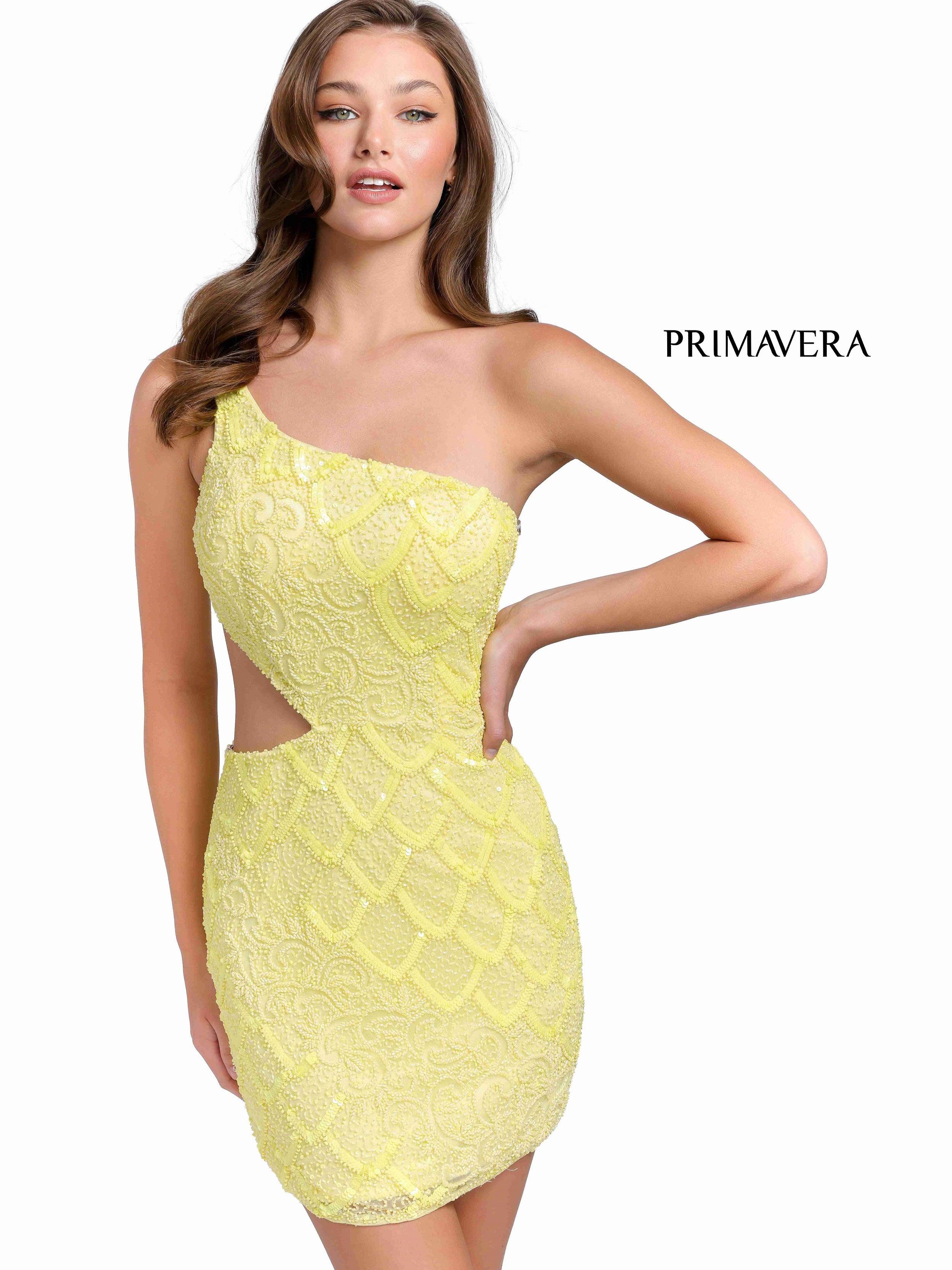 Primavera Couture Short Fitted Dress 3504