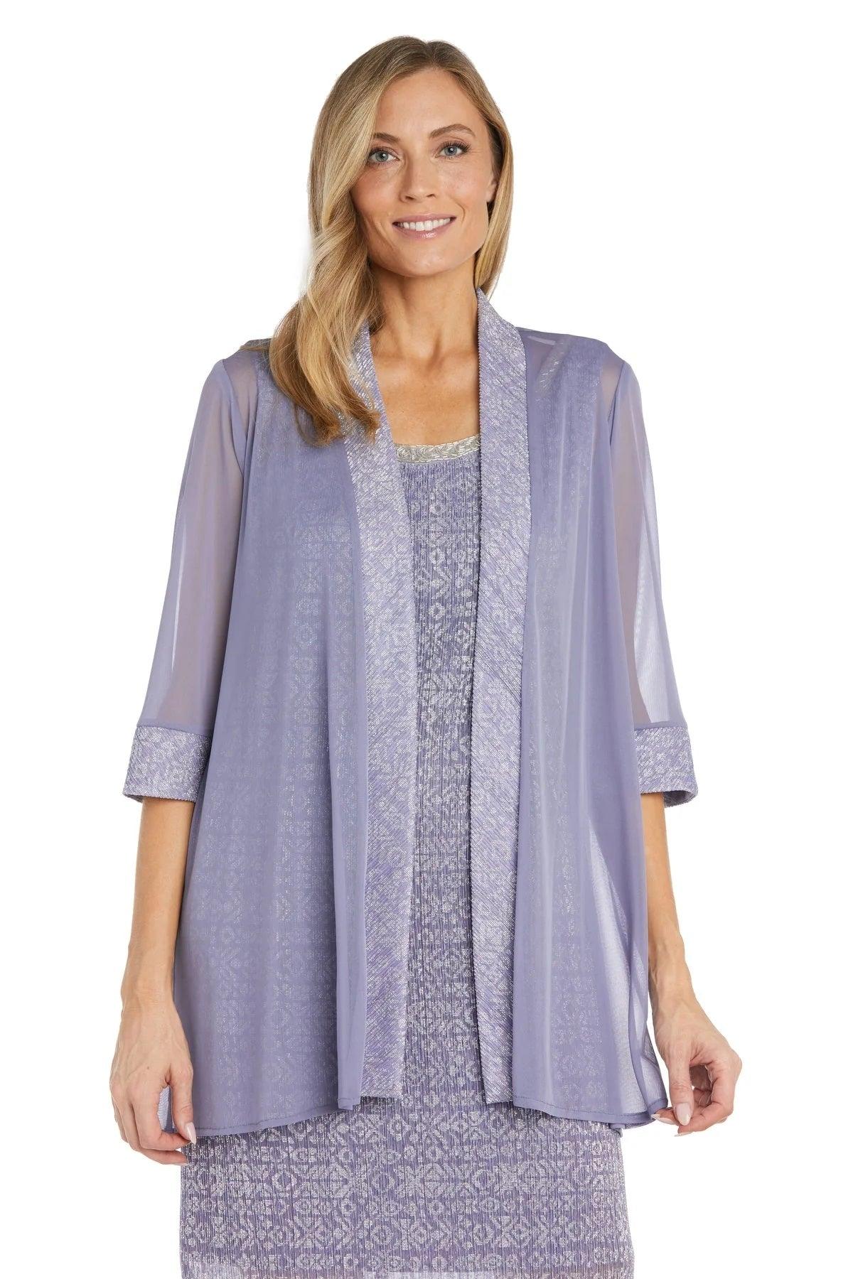 R&M Richards 9256P Short Two Piece Petite Jacket Dress