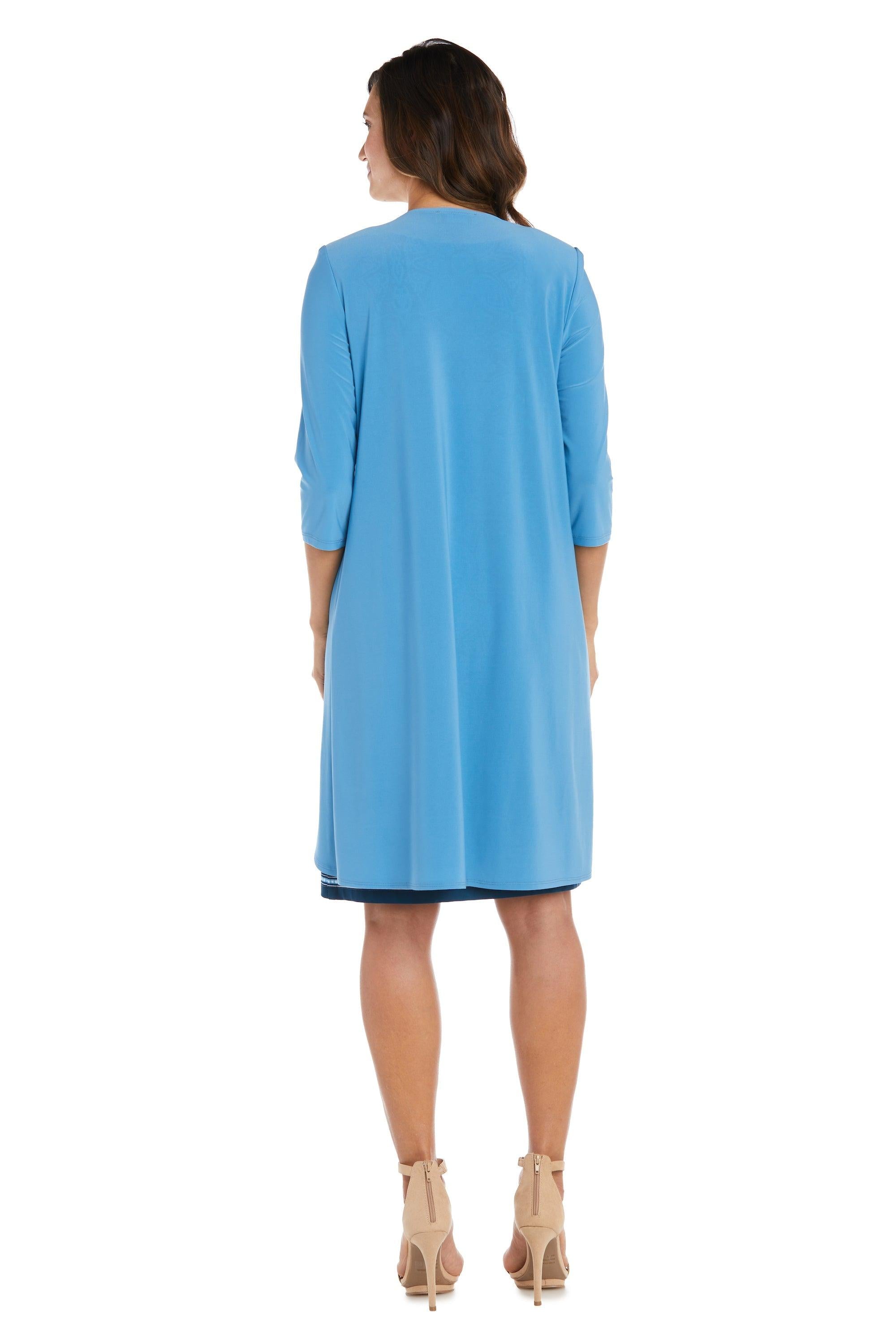 R&M Richards 9227 Short Mother Of The Bride Dress