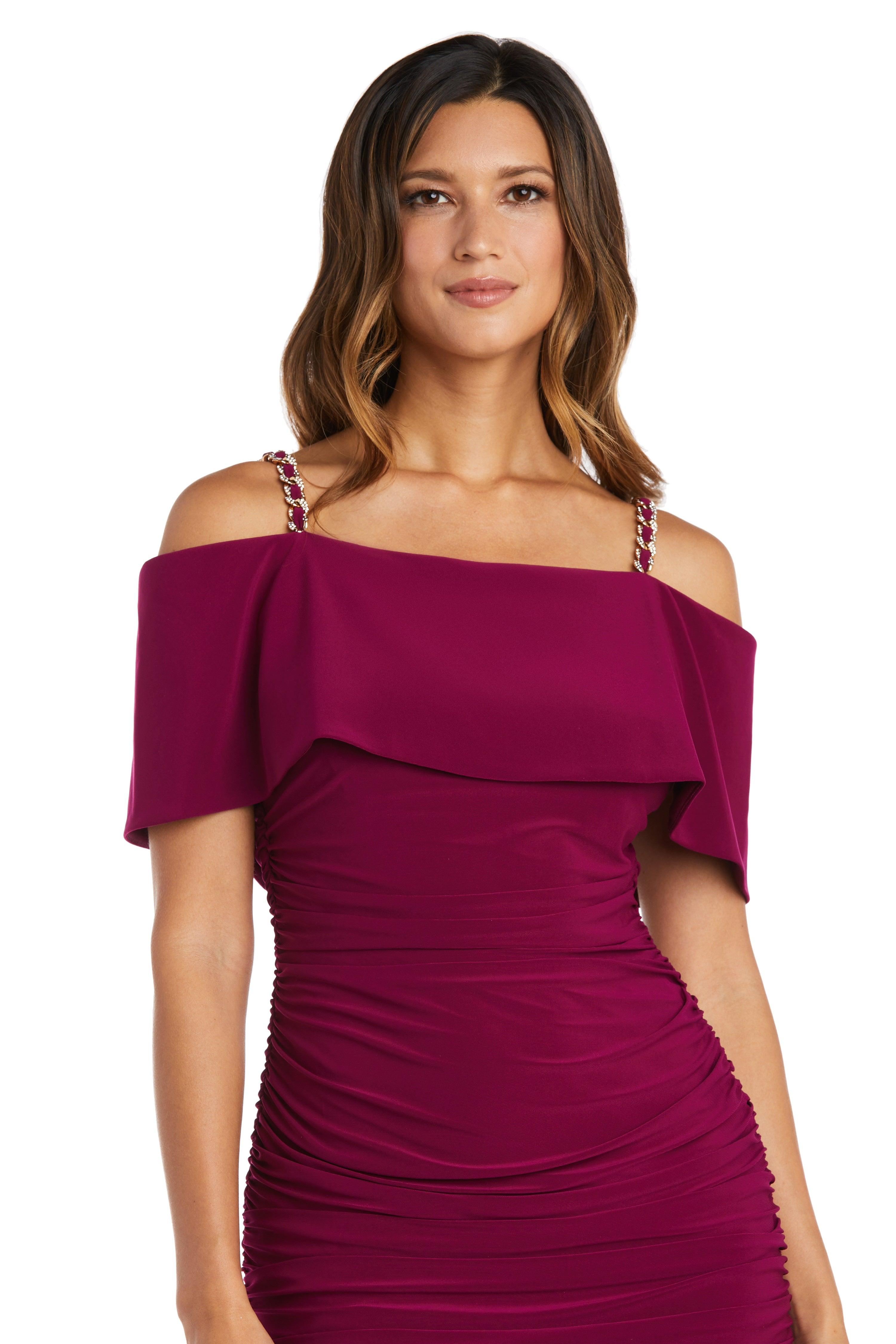 R&M Richards 9377P Short Petite Cocktail Dress