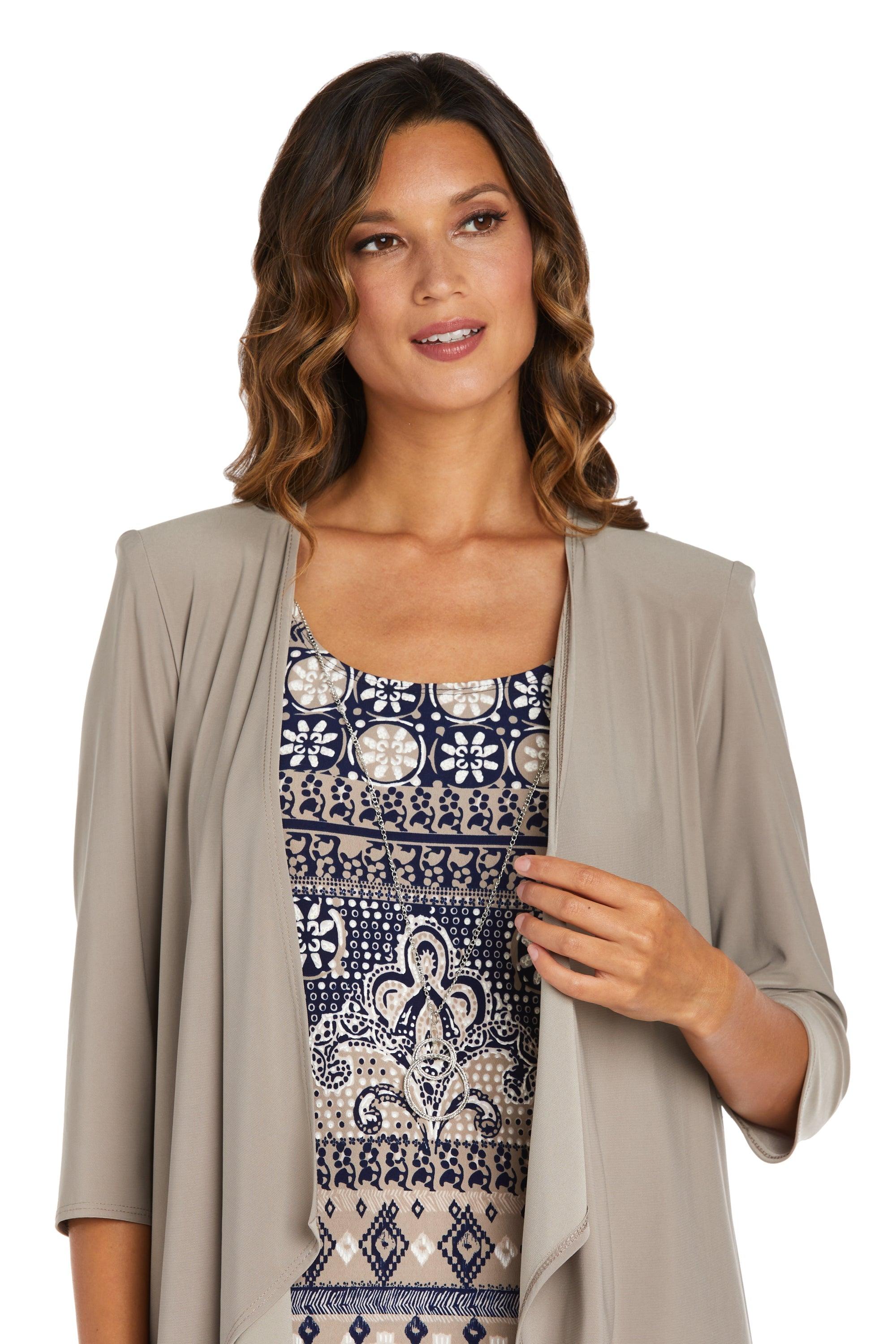 R&M Richards 9037 Short Mother Of The Bride Dress