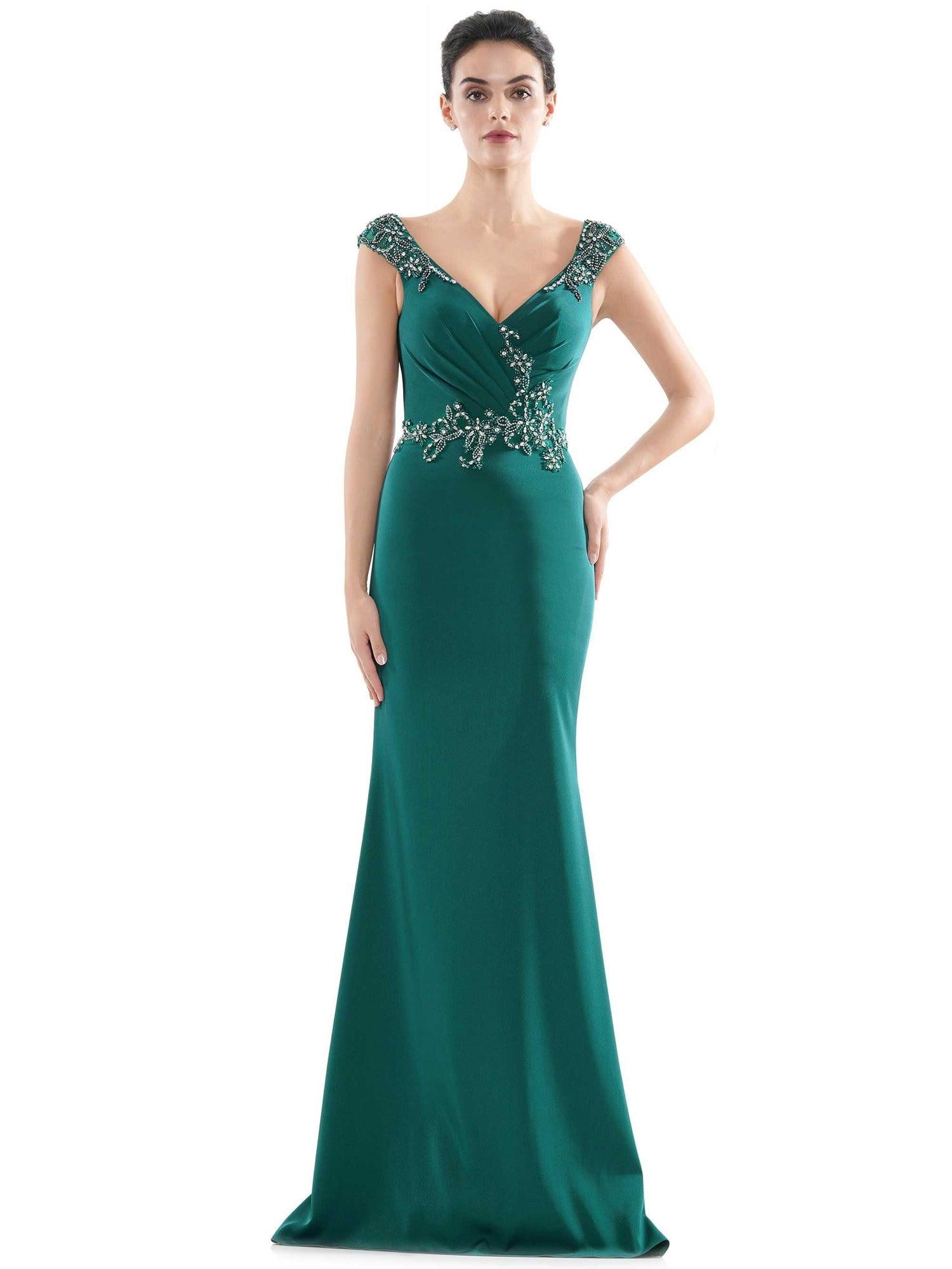 Marsoni Mother of the Bride Pleated Long Gown 1101