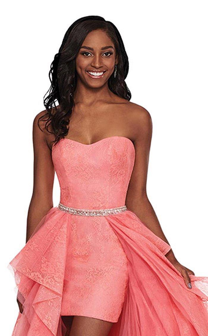Rachel Allan Prom Strapless High Low Dress Sale