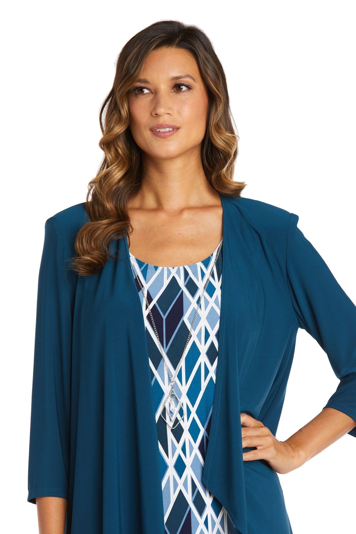 R&M Richards 7987 Short Mother Of The Bride Dress