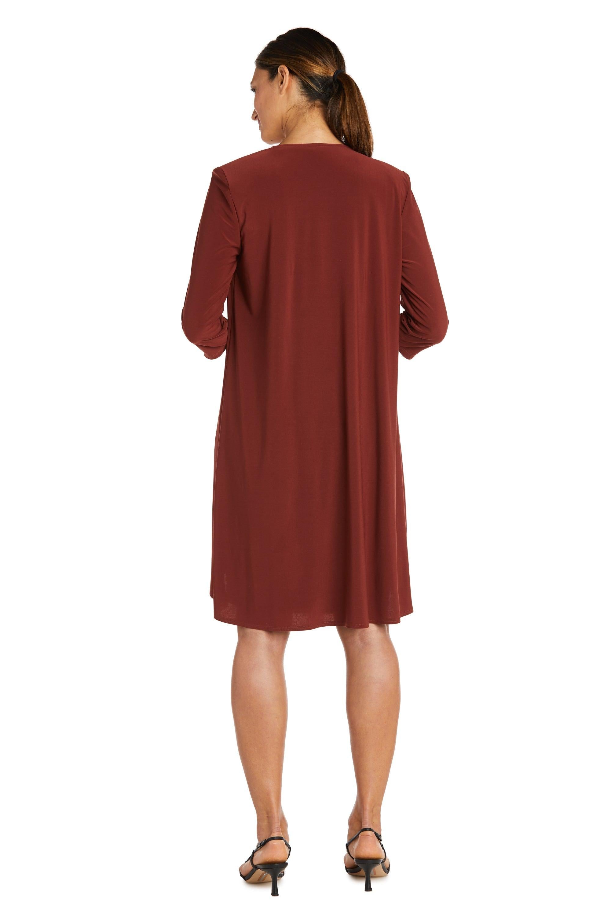 R&M Richards 9207 Short Mother Of The Bride Dress