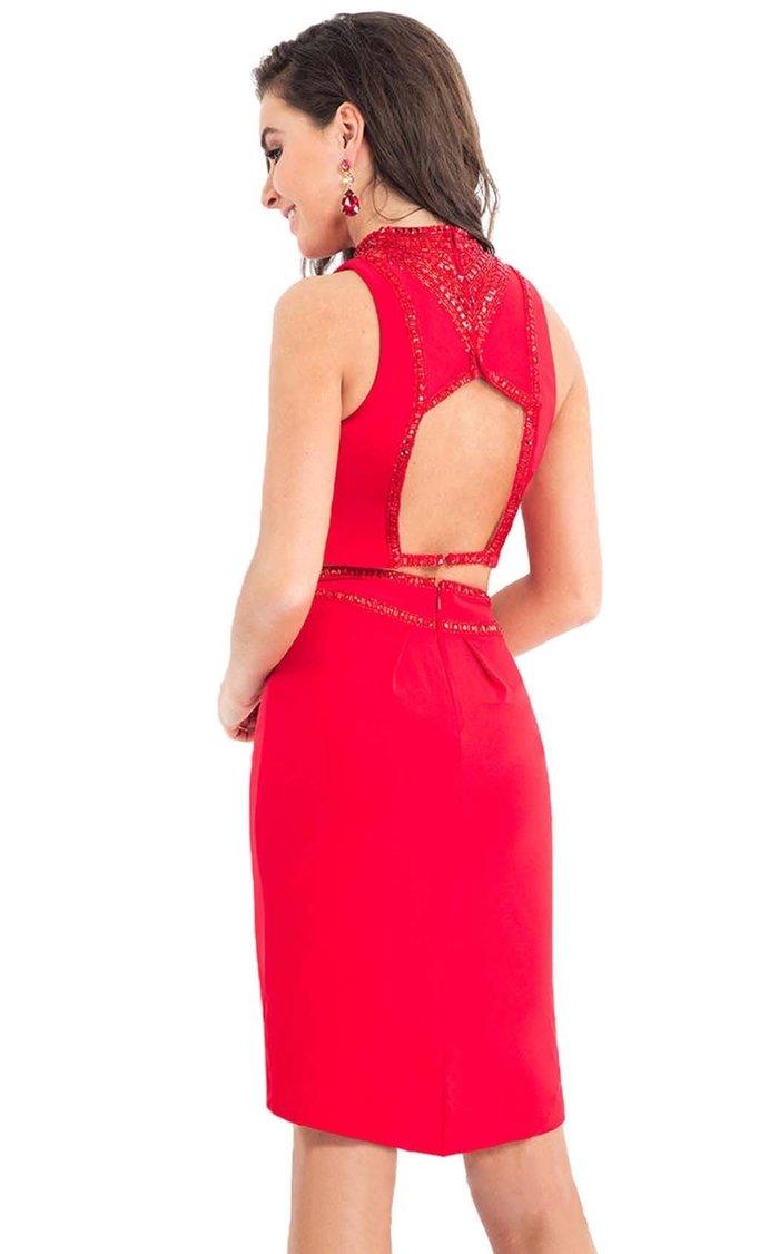 Rachel Allan Short Two Piece Cocktail Dress L1108