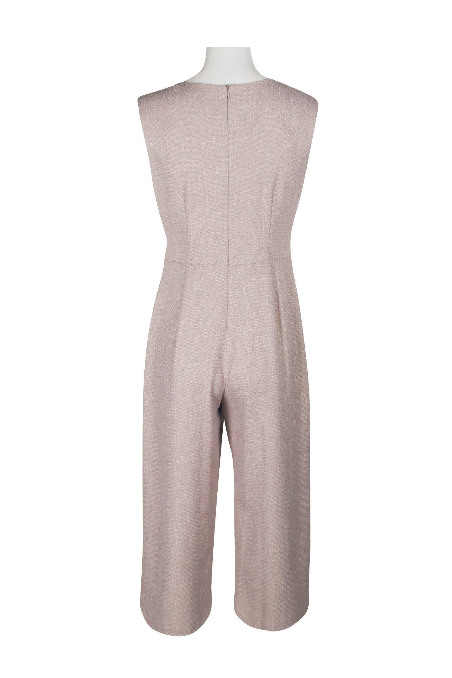 Connected Apparel Formal Sleeveless Jumpsuit