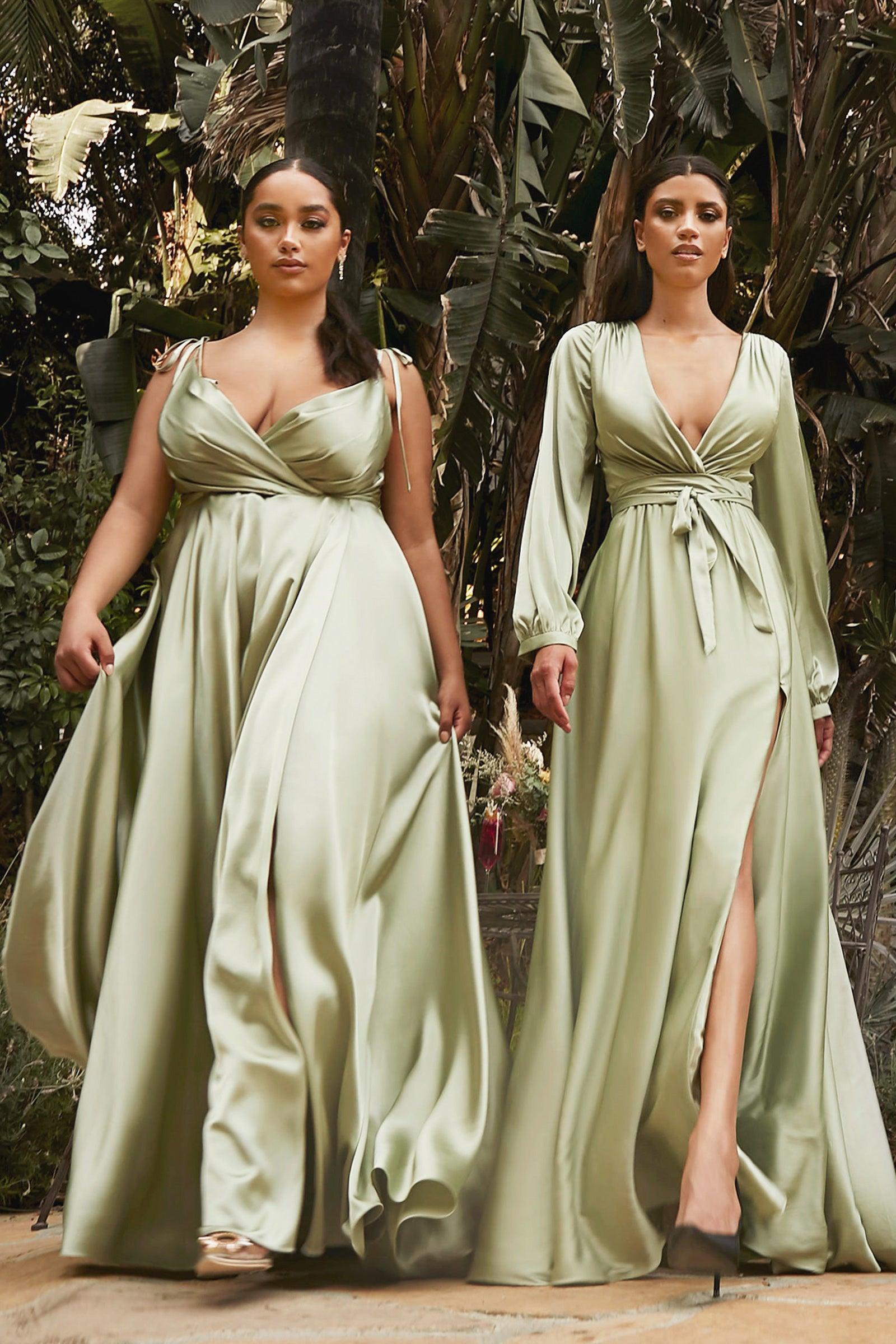 Cinderella Divine BD105 Long Flowy A-Line Evening Gown Sale