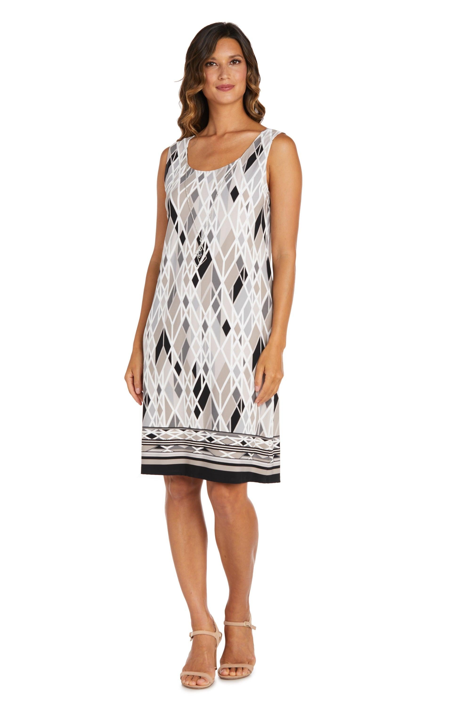 R&M Richards 7987 Short Mother Of The Bride Dress