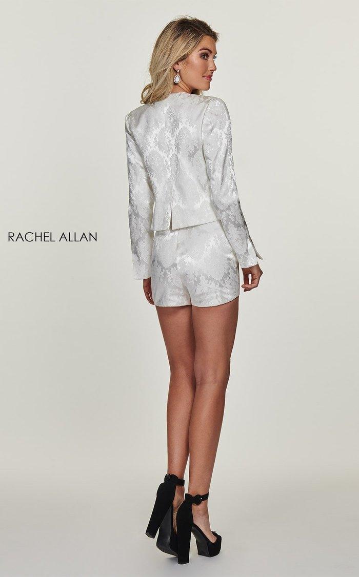 Rachel Allan Homecoming Short Romper Jacket 4596