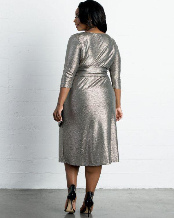 Kiyonna Short Sweetheart Formal Dress