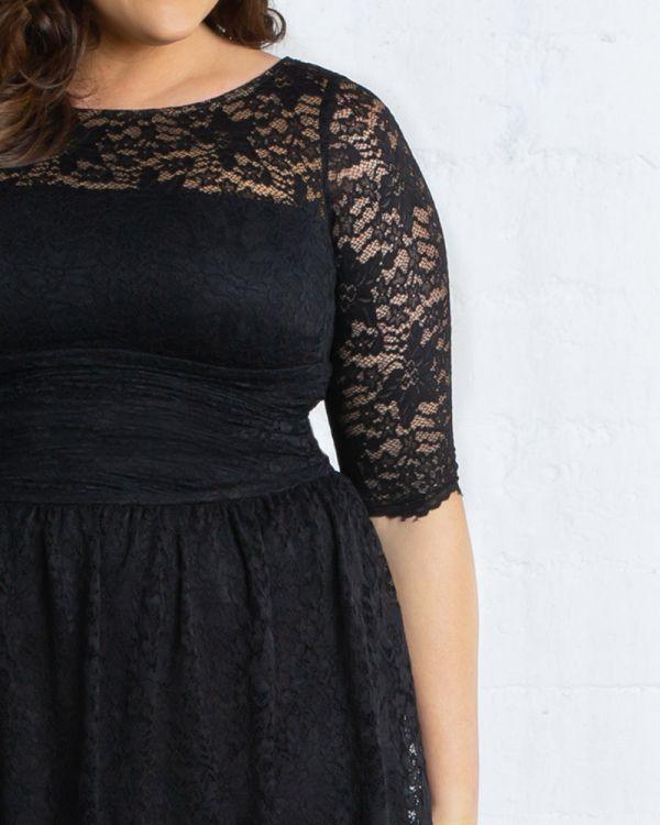 Kiyonna Formal Short Lace Dress