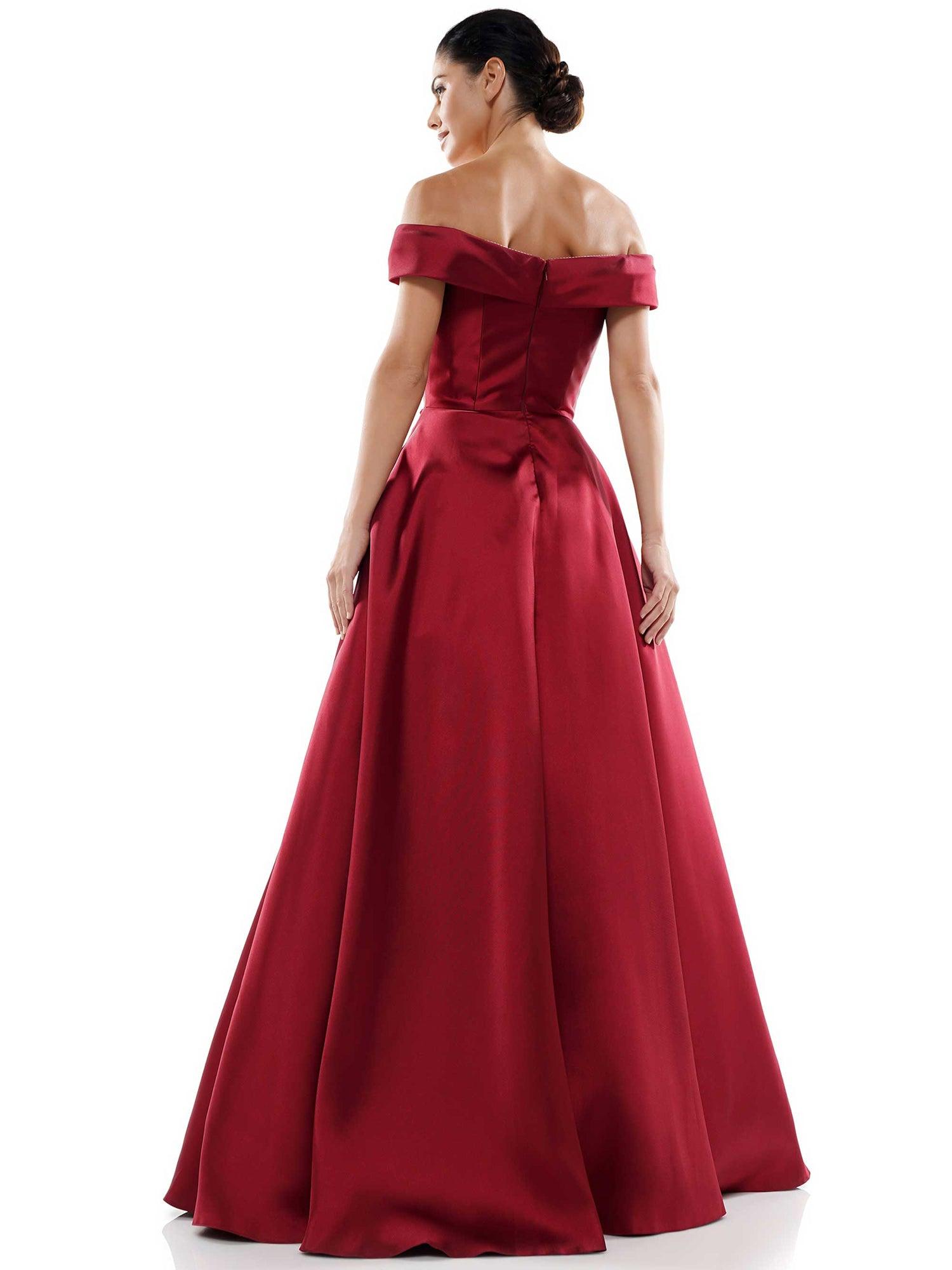 Marsoni Long Off Shoulder Ball Gown 1008