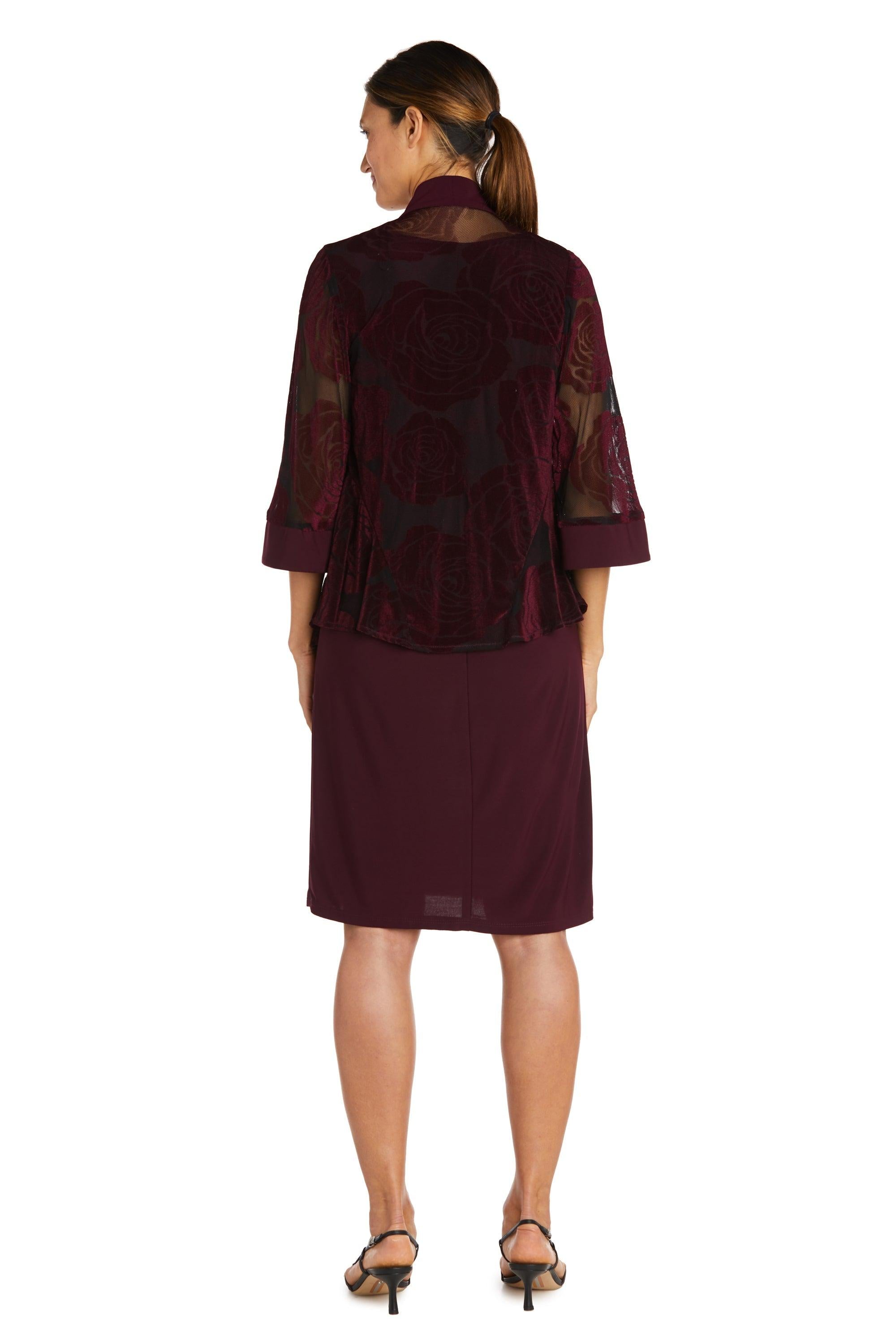 R&M Richards 7999 Mother Of The Bride Short Dress